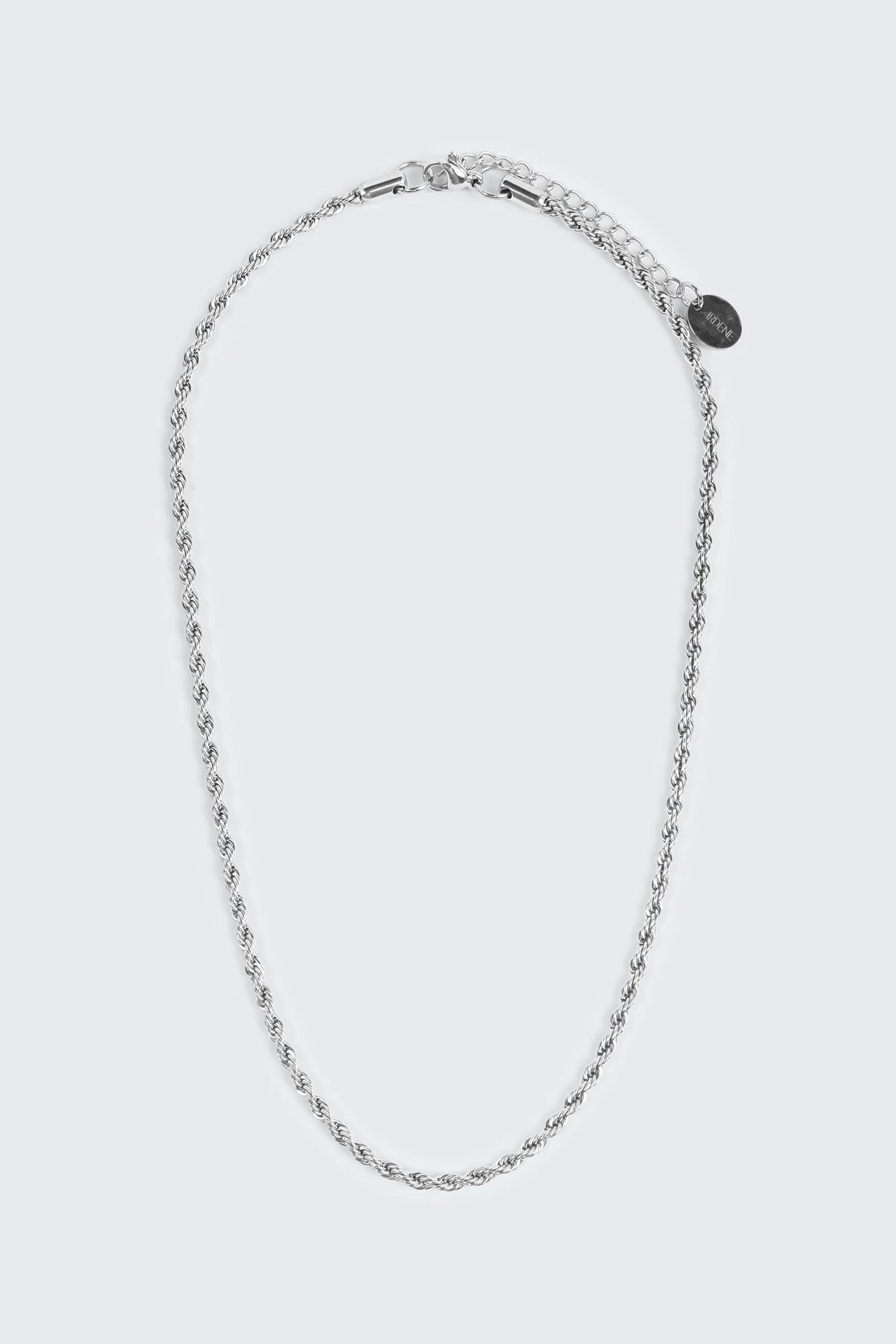 Stainless Steel Twist Chain Necklace