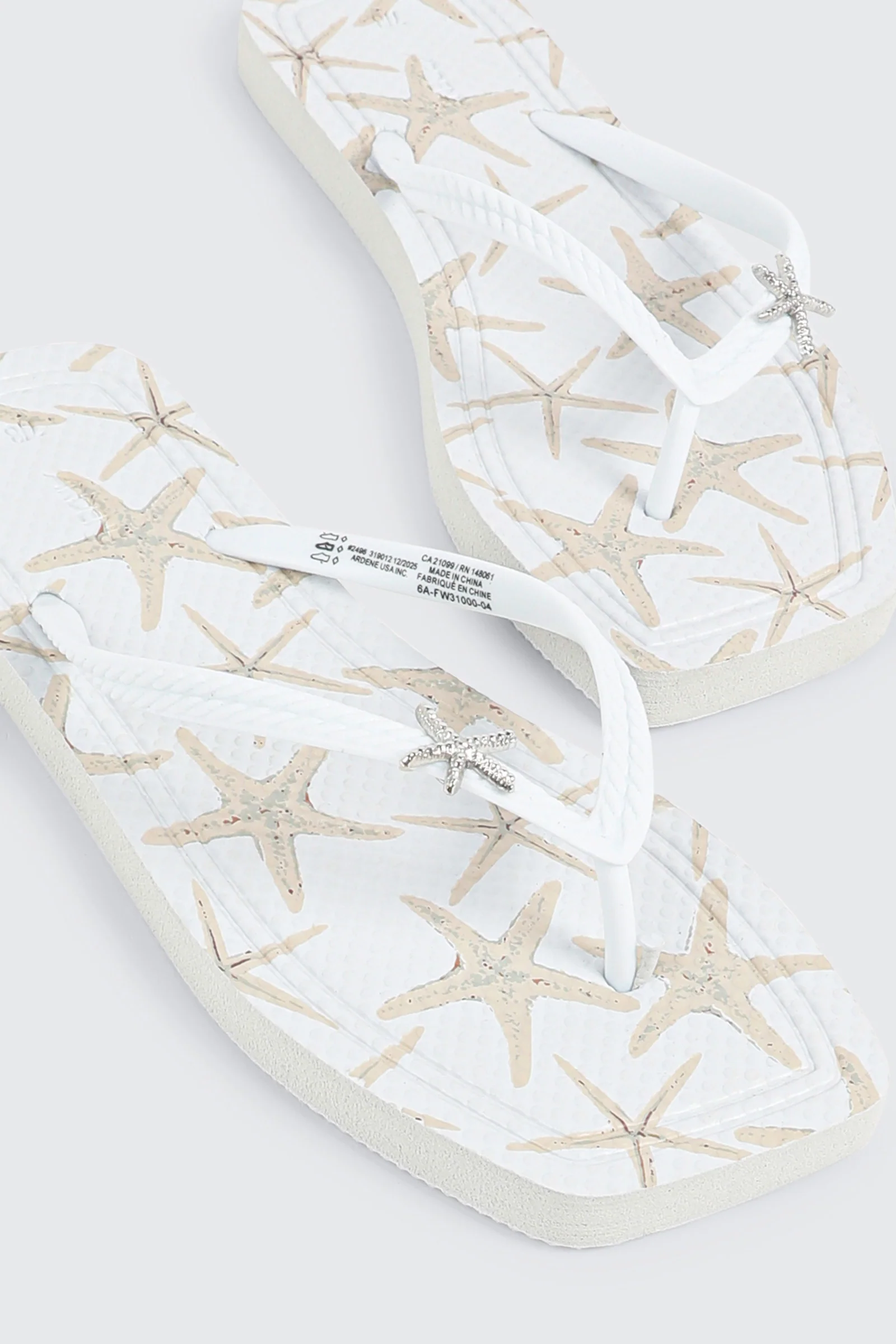 Starfish Charm Flip Flops - Image 2