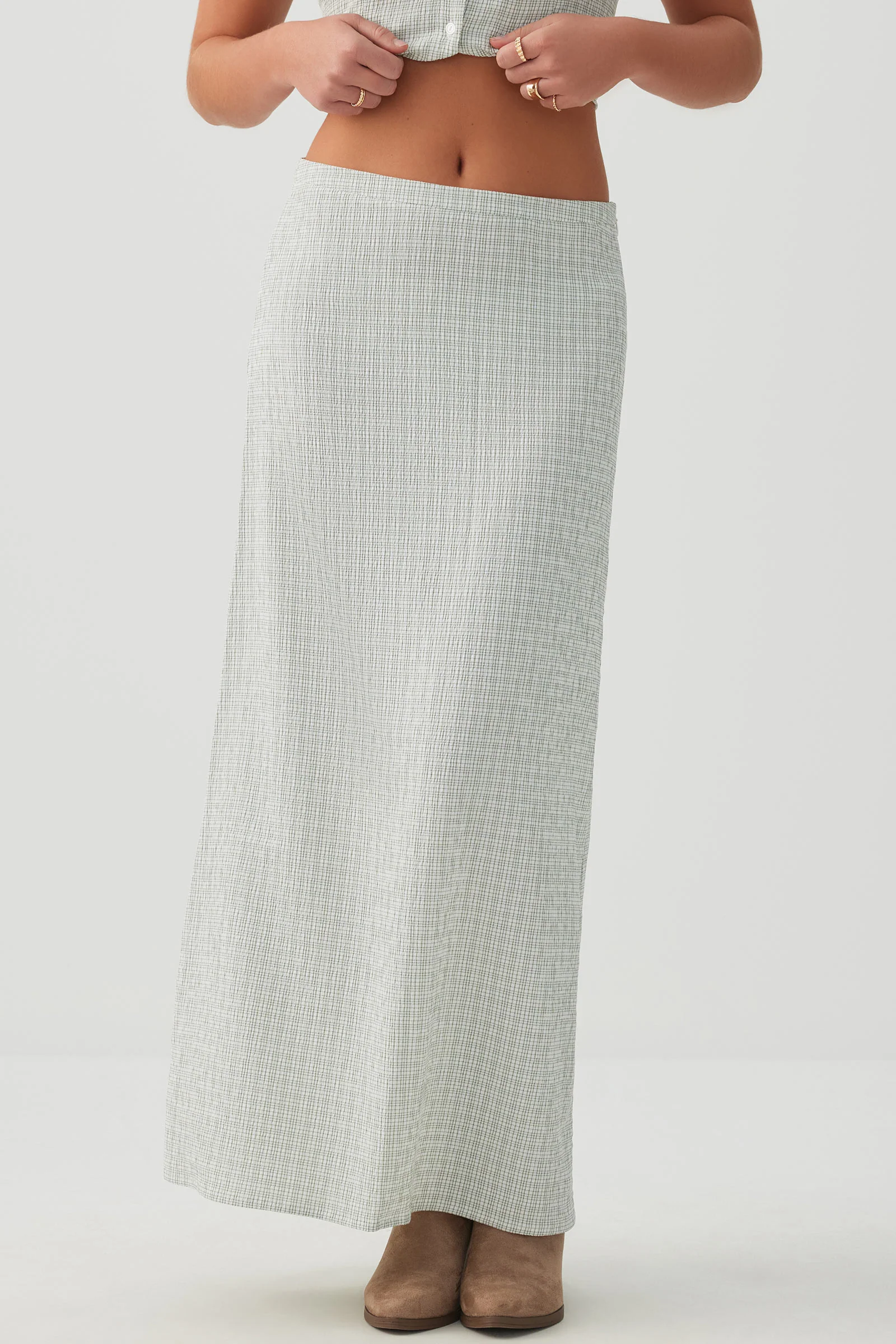 Straight Fit Maxi Skirt - Image 2