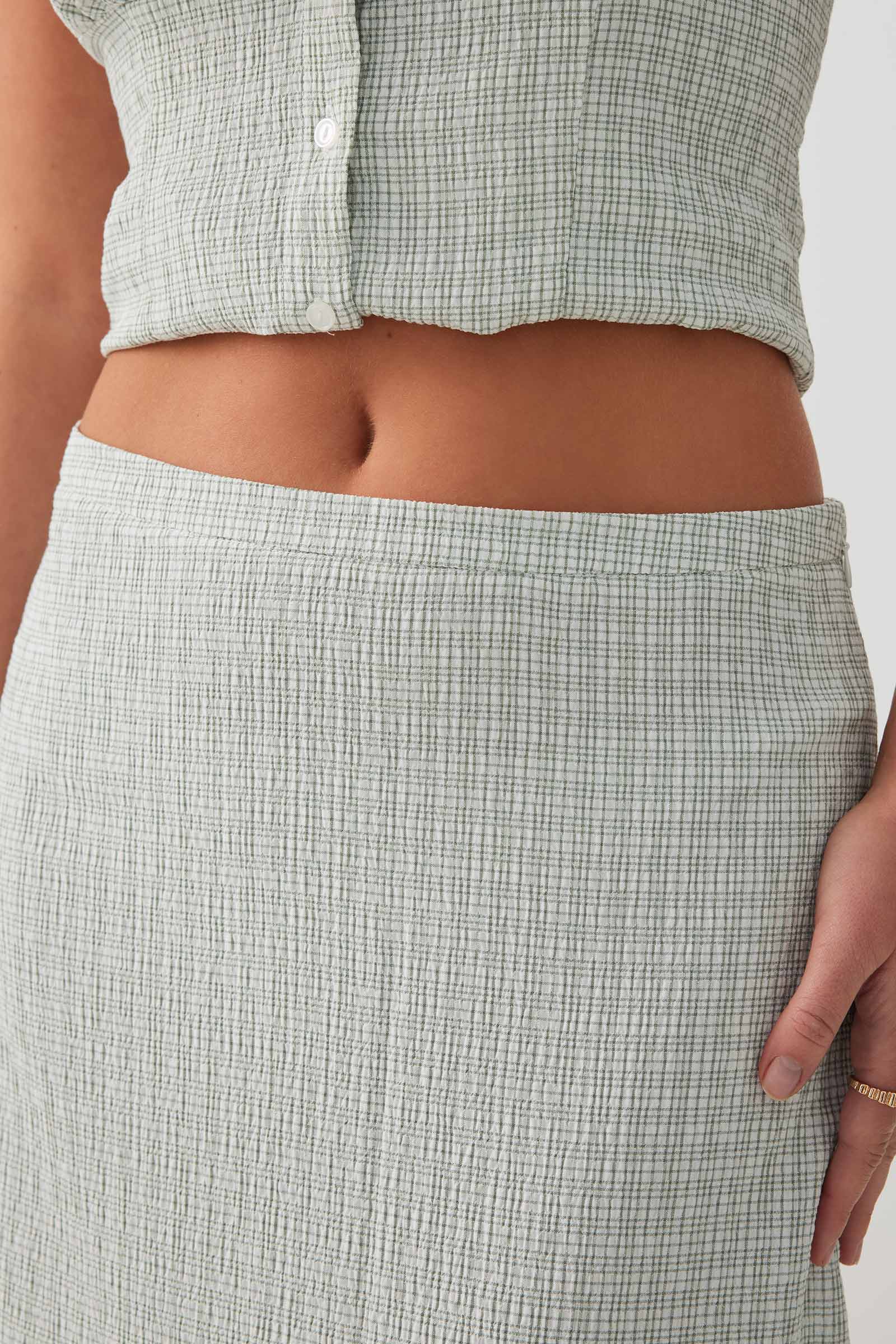 Straight Fit Maxi Skirt - Image 3