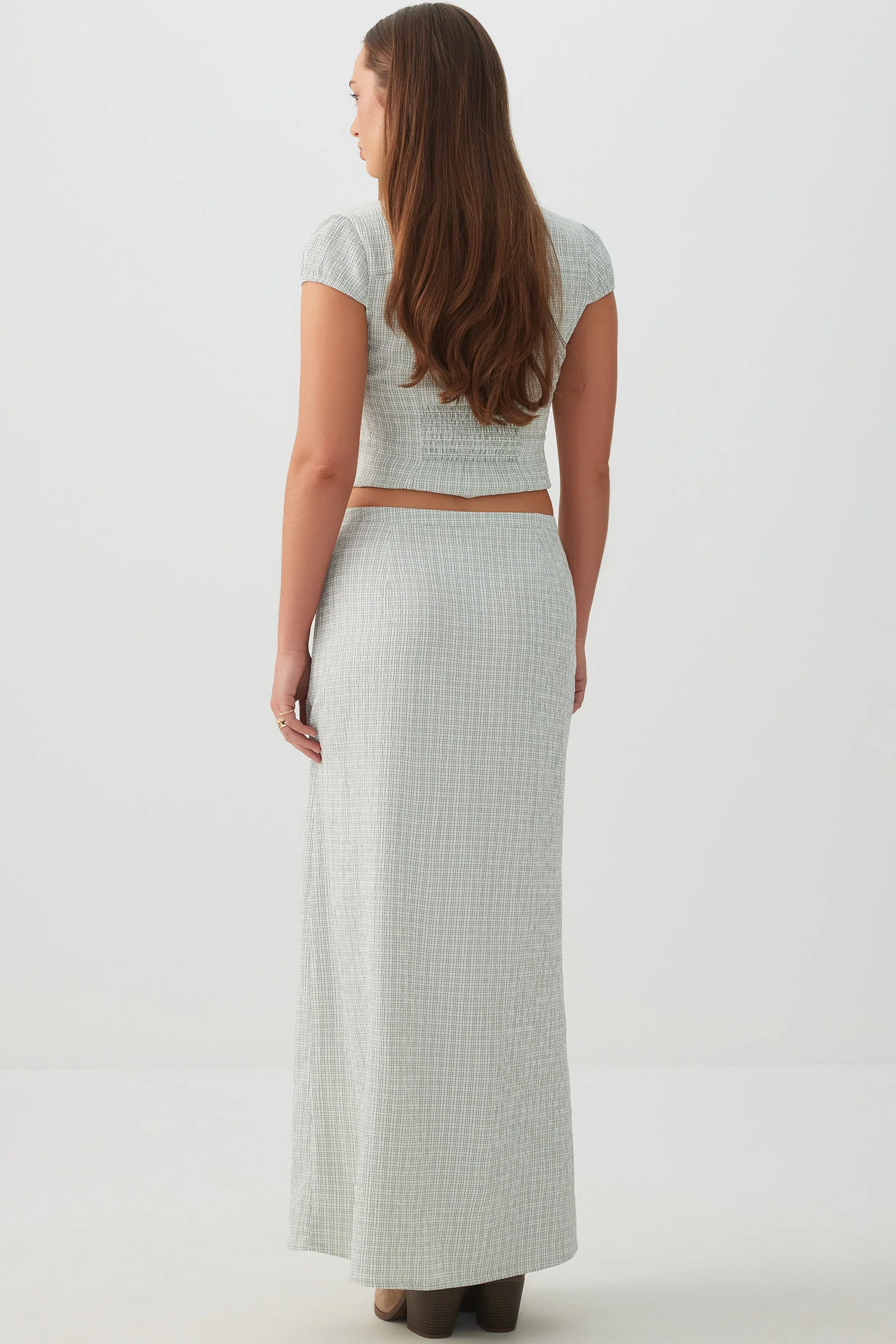 Straight Fit Maxi Skirt - Image 4
