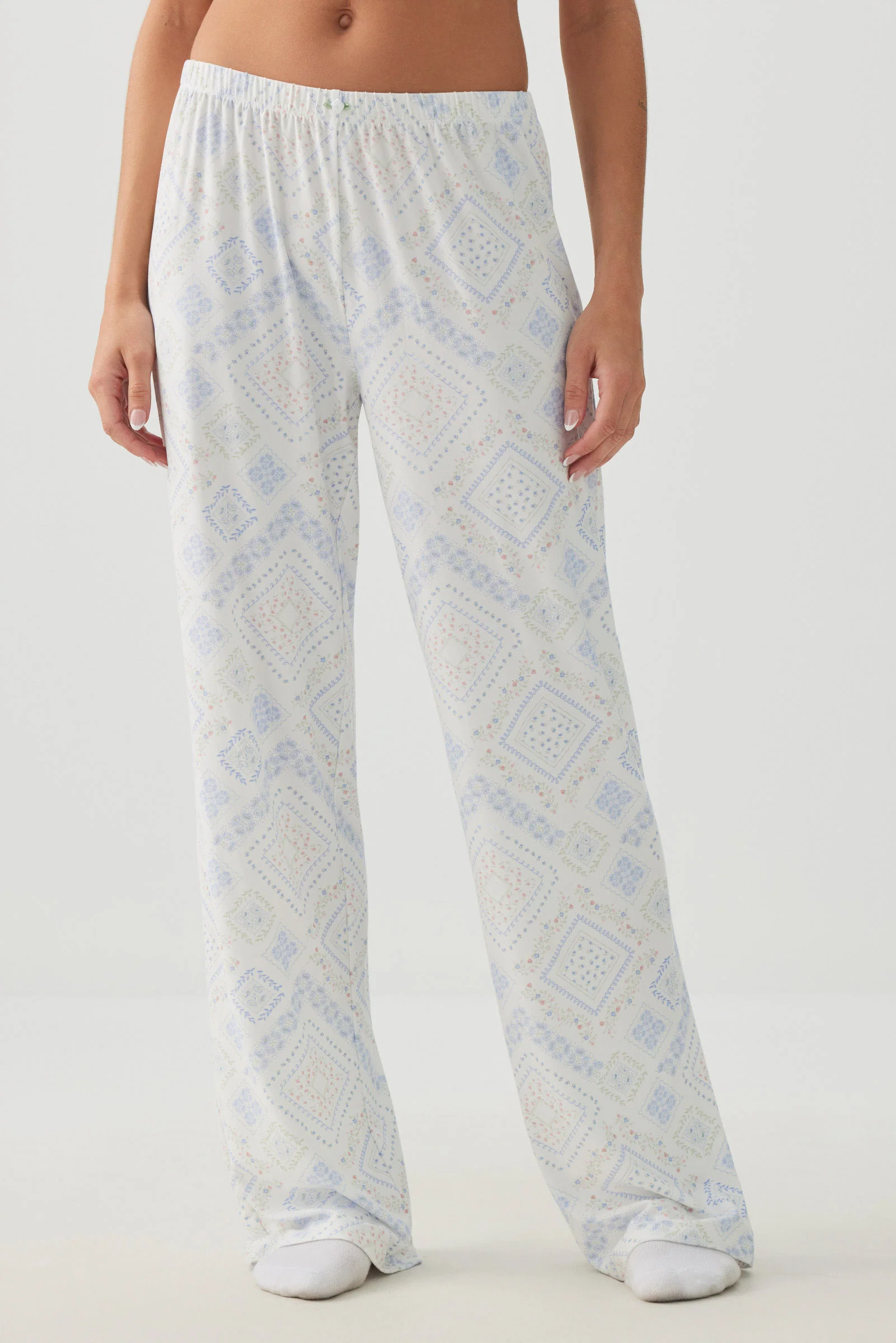 Straight Leg PJ Pants - Image 2