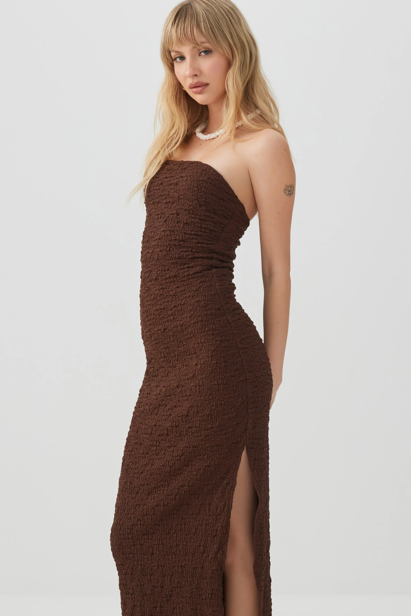 Strapless Midi Dress - Image 2