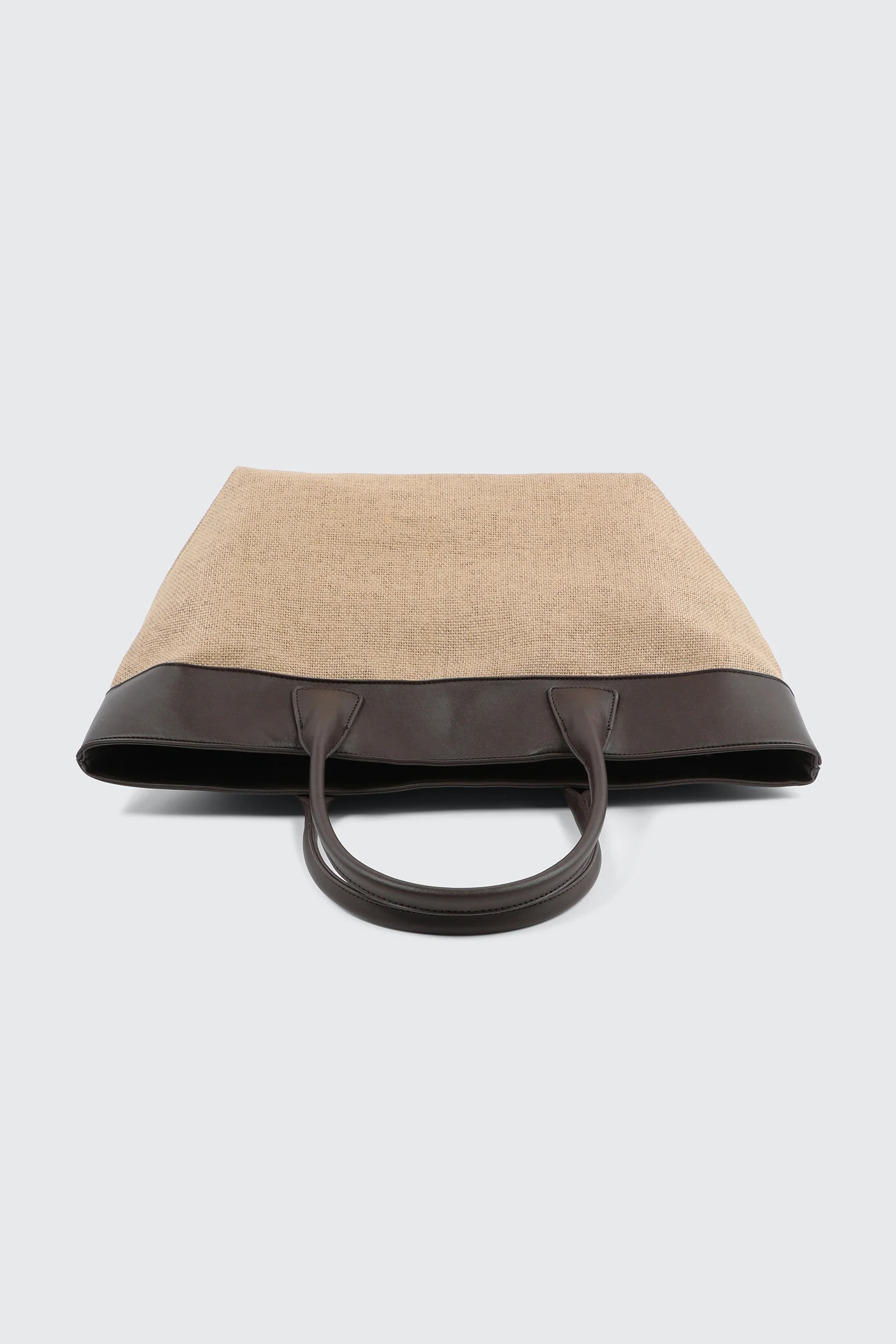 Straw Effect Tote Bag - Image 3