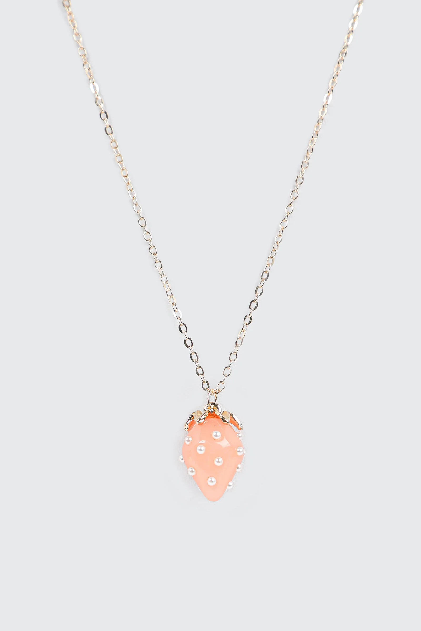 Strawberry Pendant Necklace