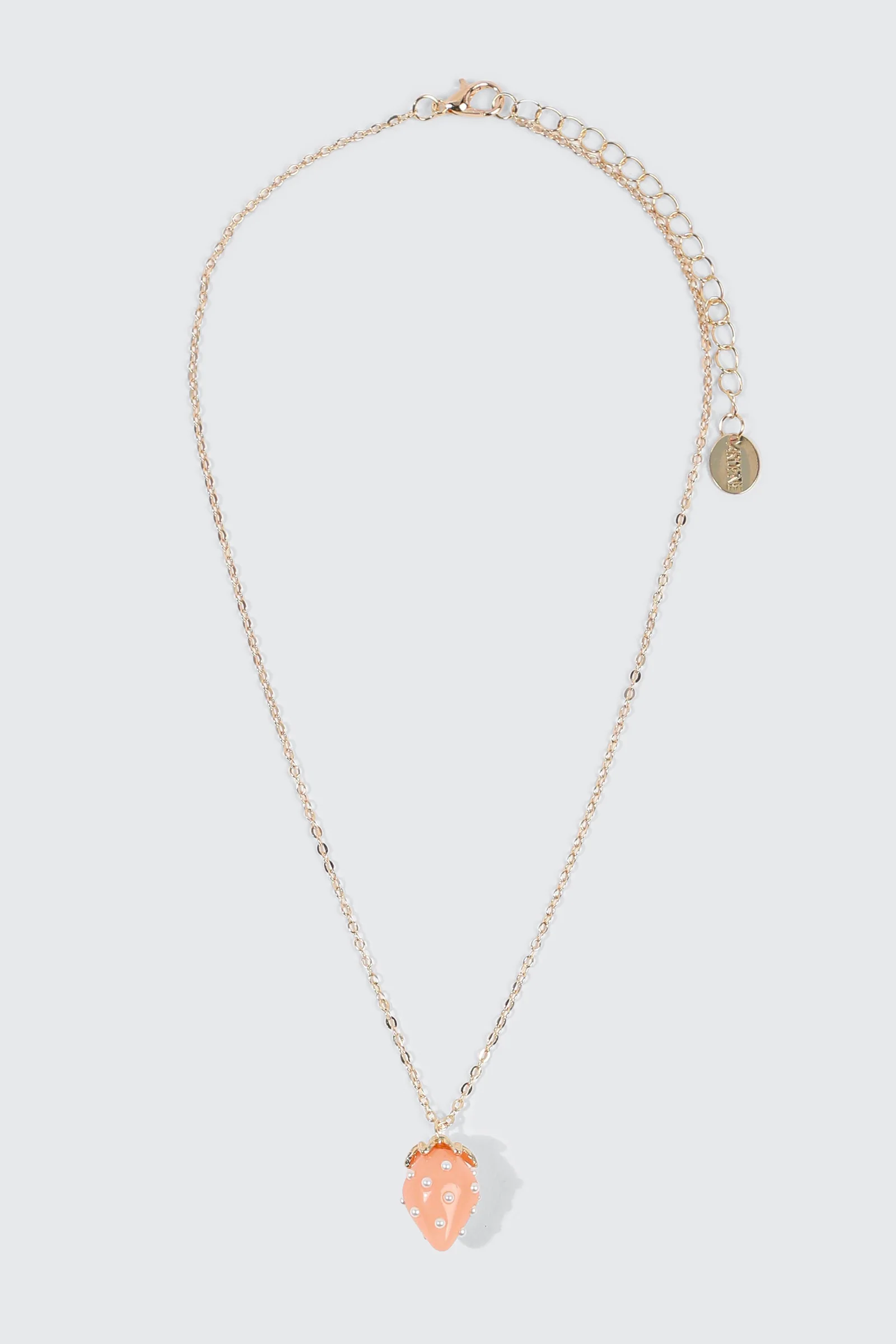 Strawberry Pendant Necklace - Image 2