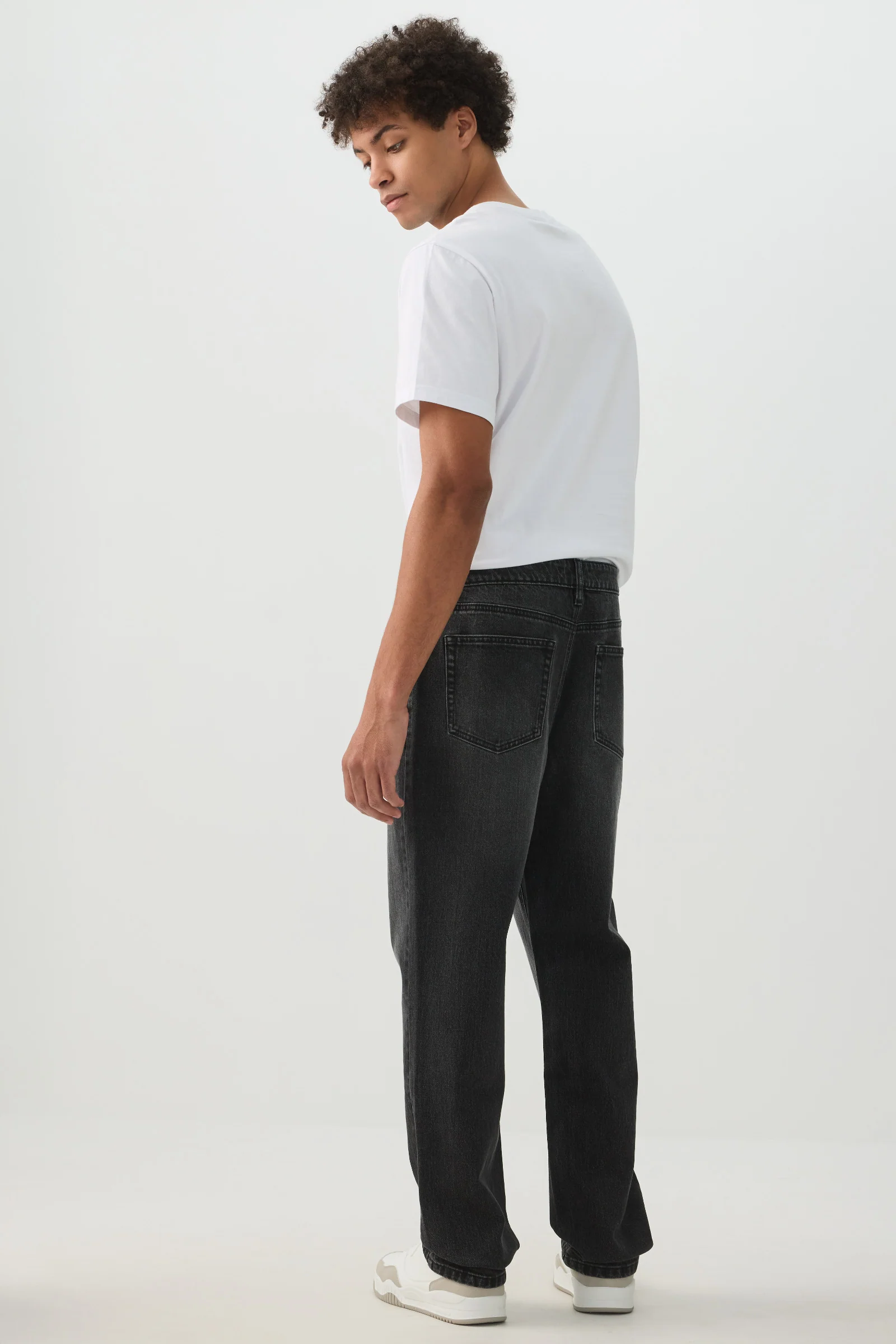 Stretch Straight Leg Jeans - Image 4