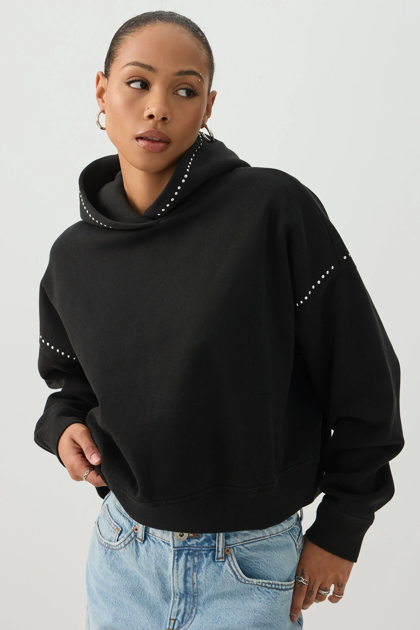 Studded Hoodie