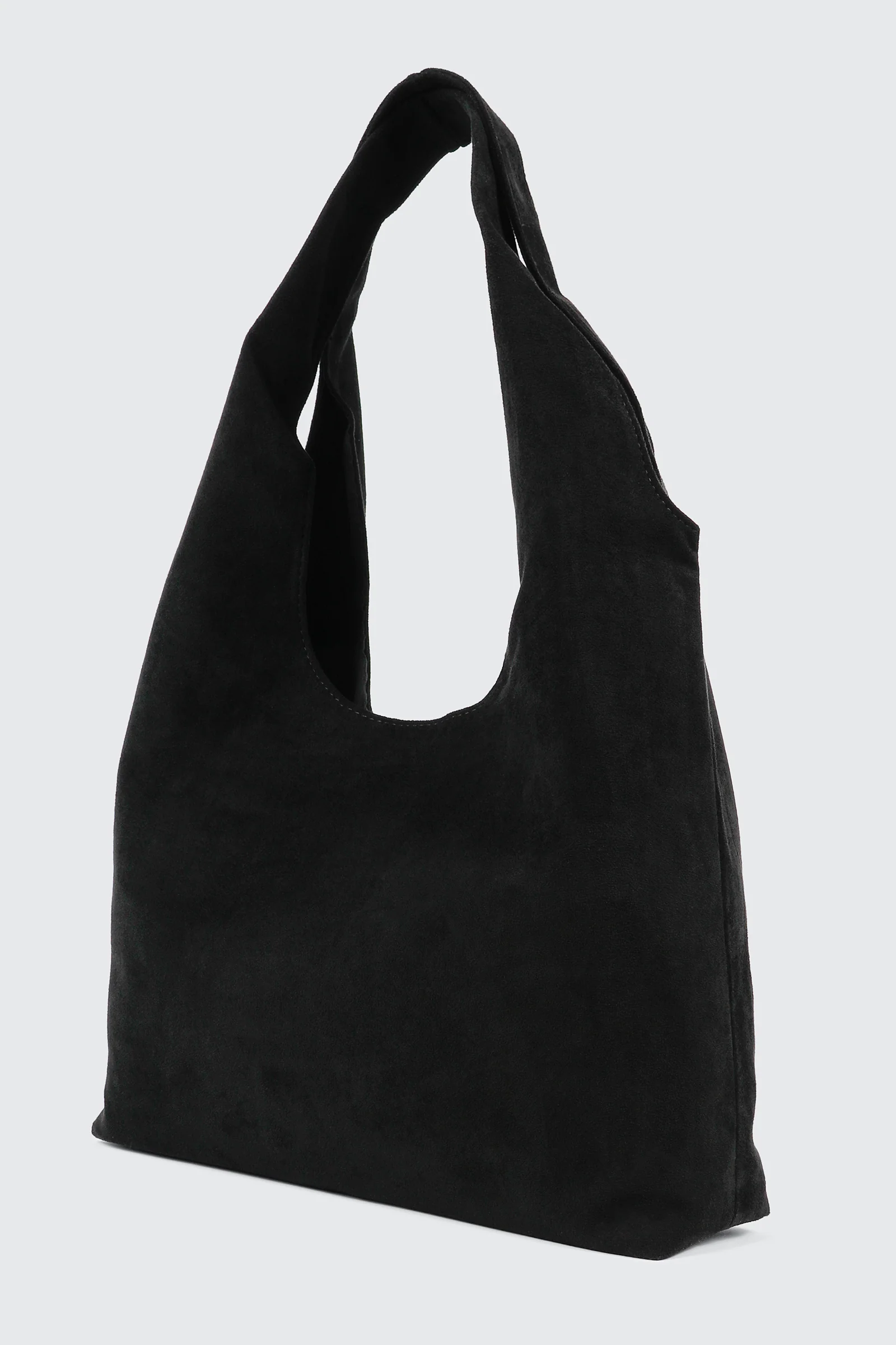 Suede Shoulder Tote - Image 2