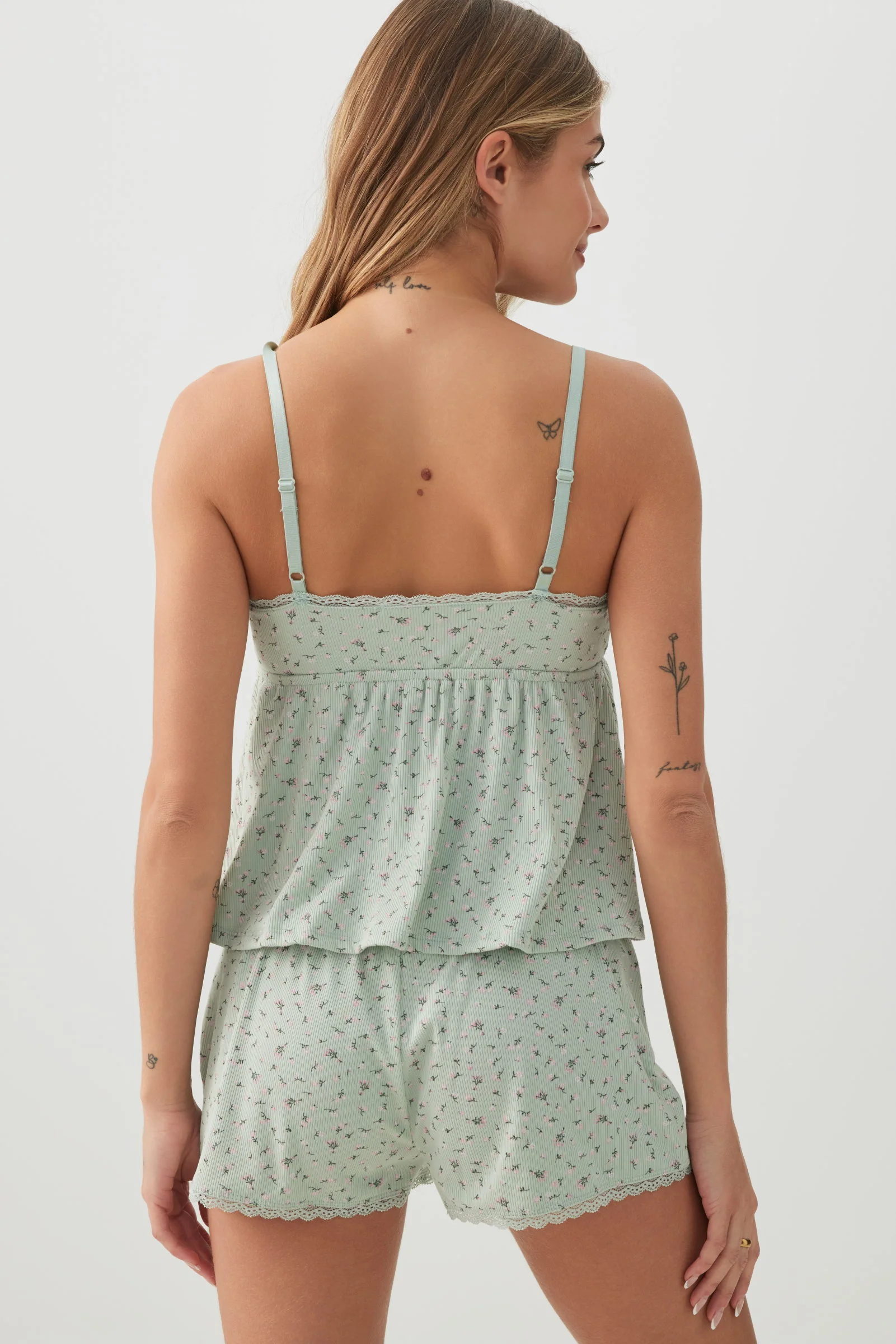 Super Soft Rib Babydoll PJ Set - Image 4