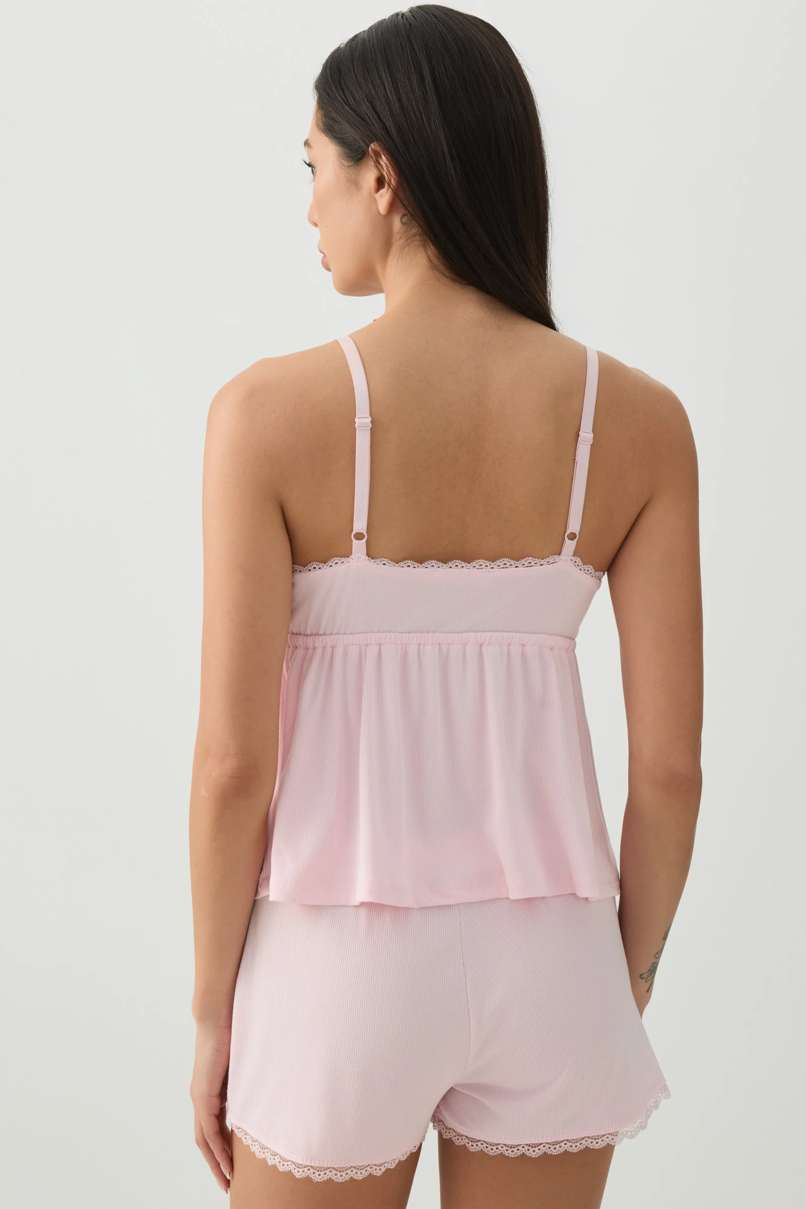 Super Soft Rib Babydoll PJ Set - Image 4