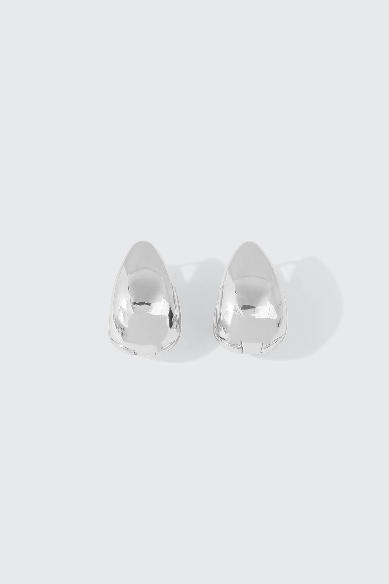 Teardrop Huggie Hoop Earrings