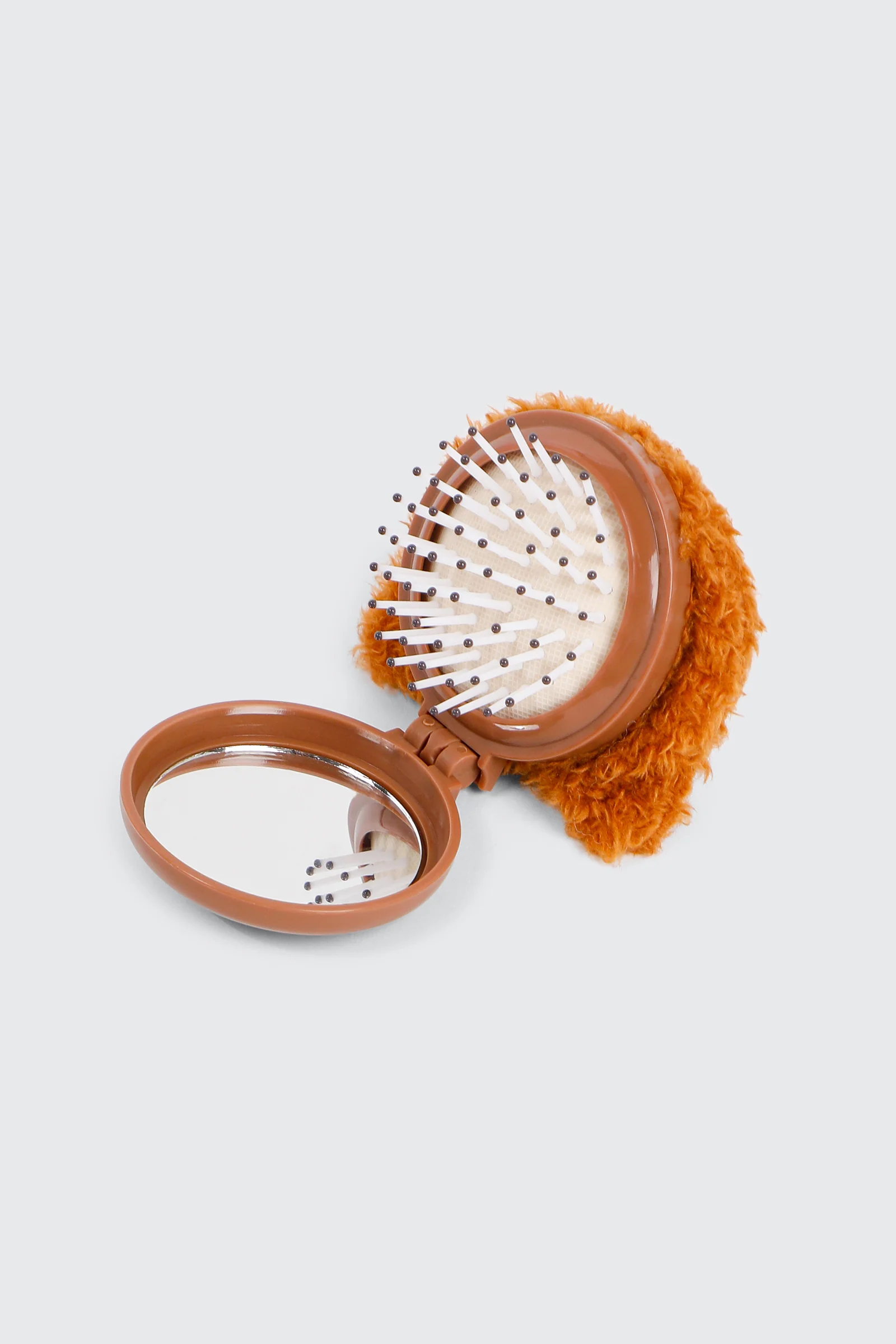 Teddy Bear Folding Hairbrush - Image 2