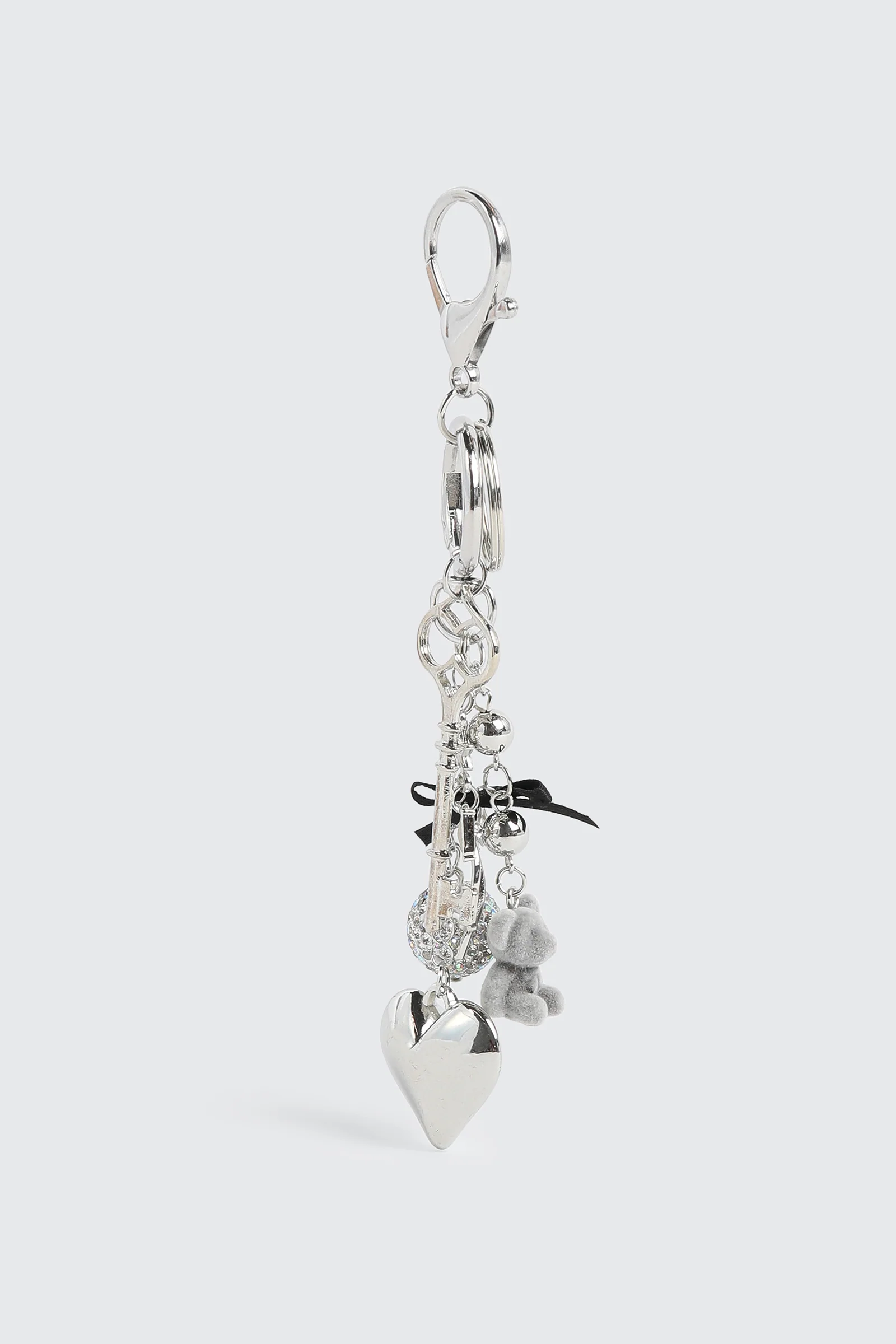 Teddy Bow Keychain Charm - Image 2