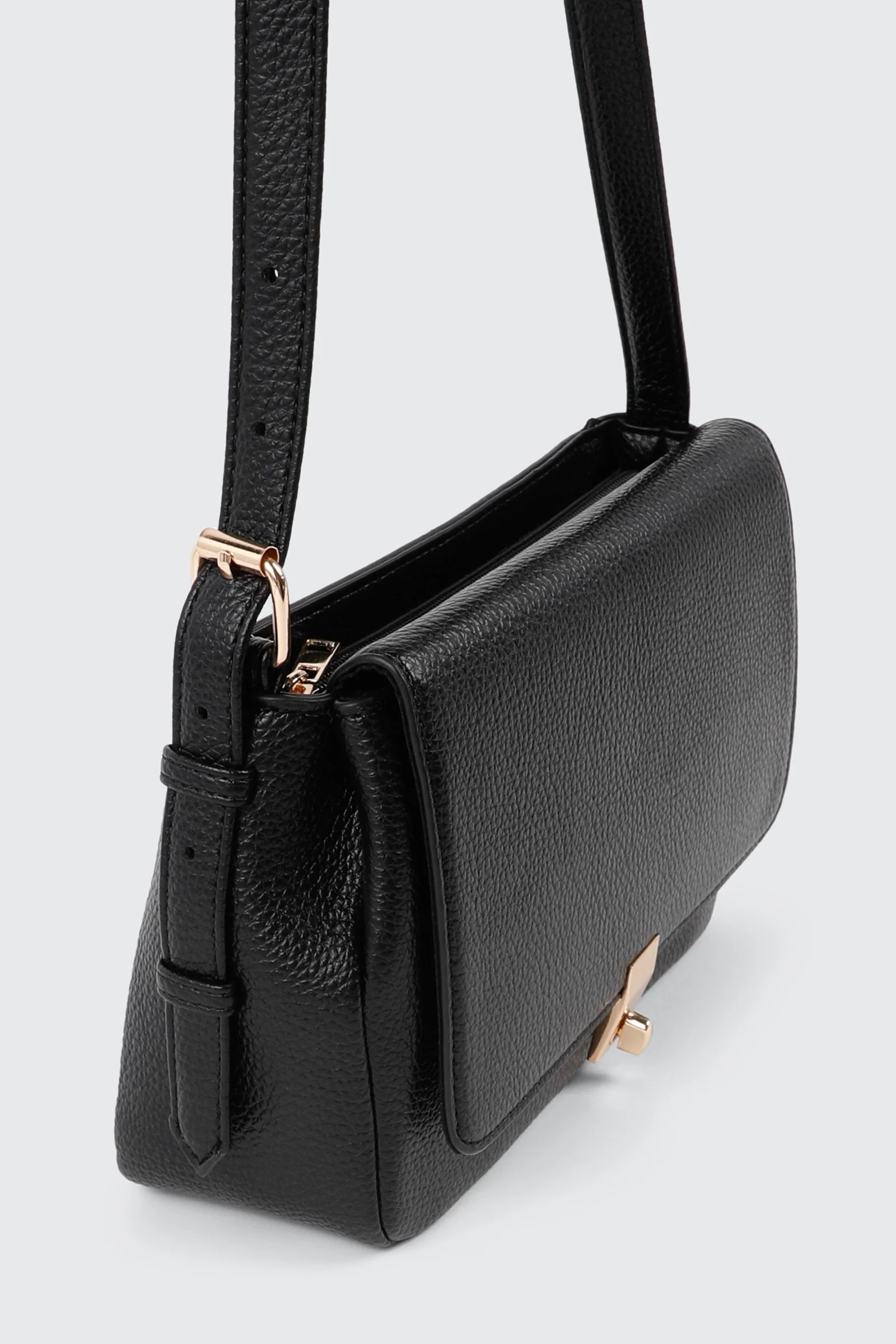 Textured Crossbody Bag - Image 3