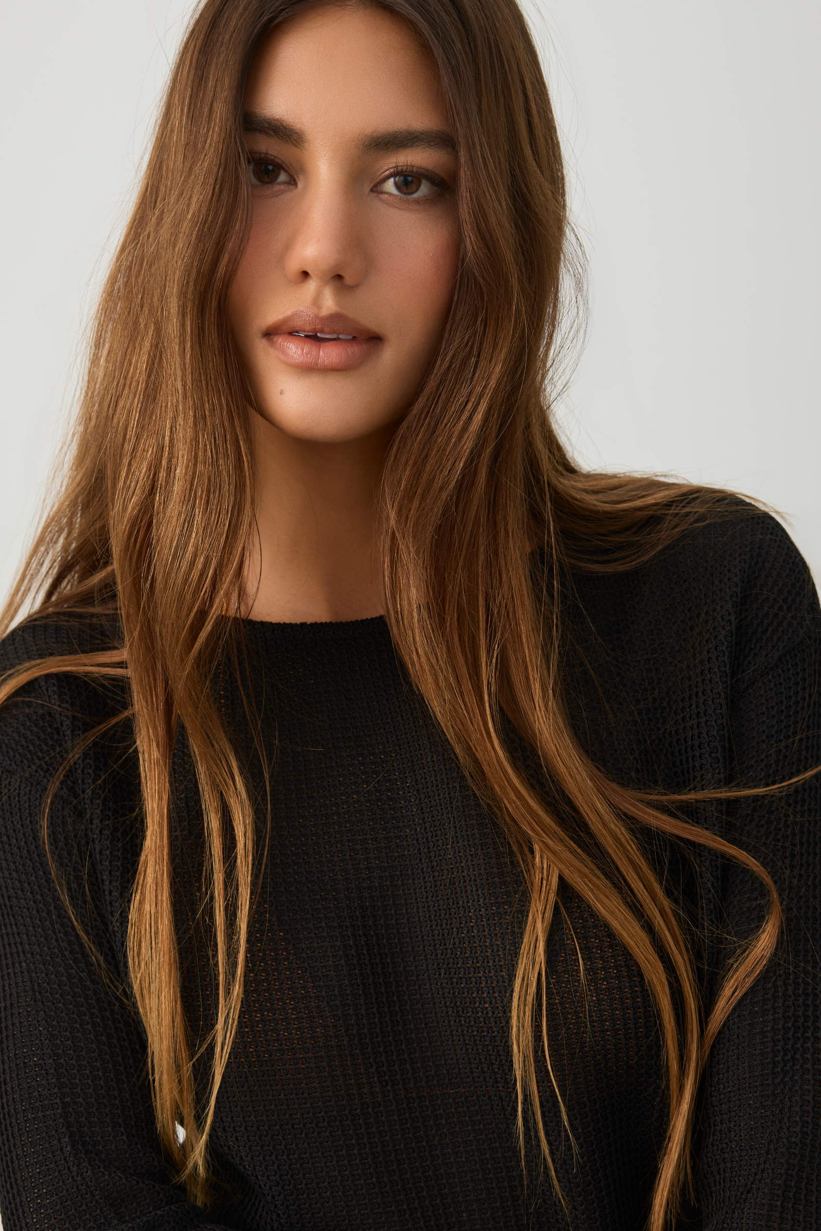 Textured Knit Mini Dress - Image 3