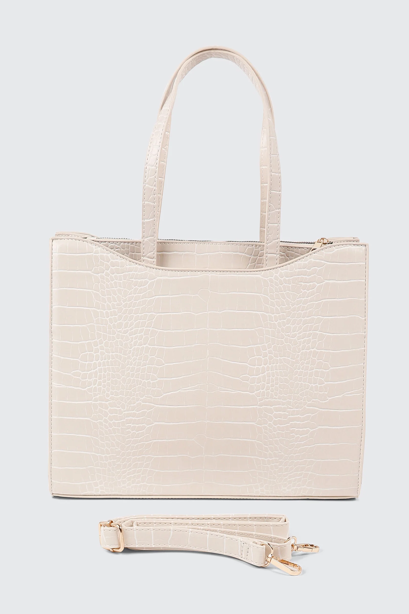 Textured Tote Bag - Image 2