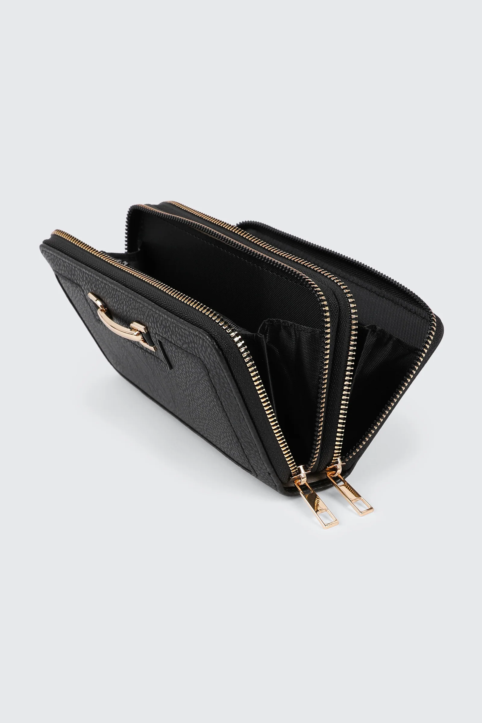 Textured Zip Wallet - Image 3