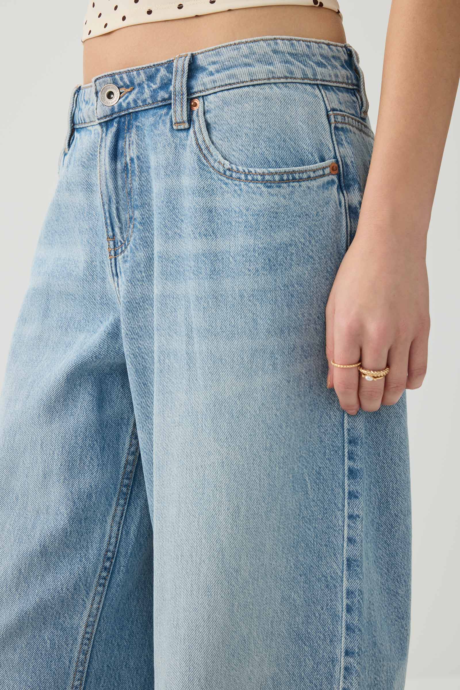 The Off-Duty Fit Low Rise Wide Leg Jean - Image 3