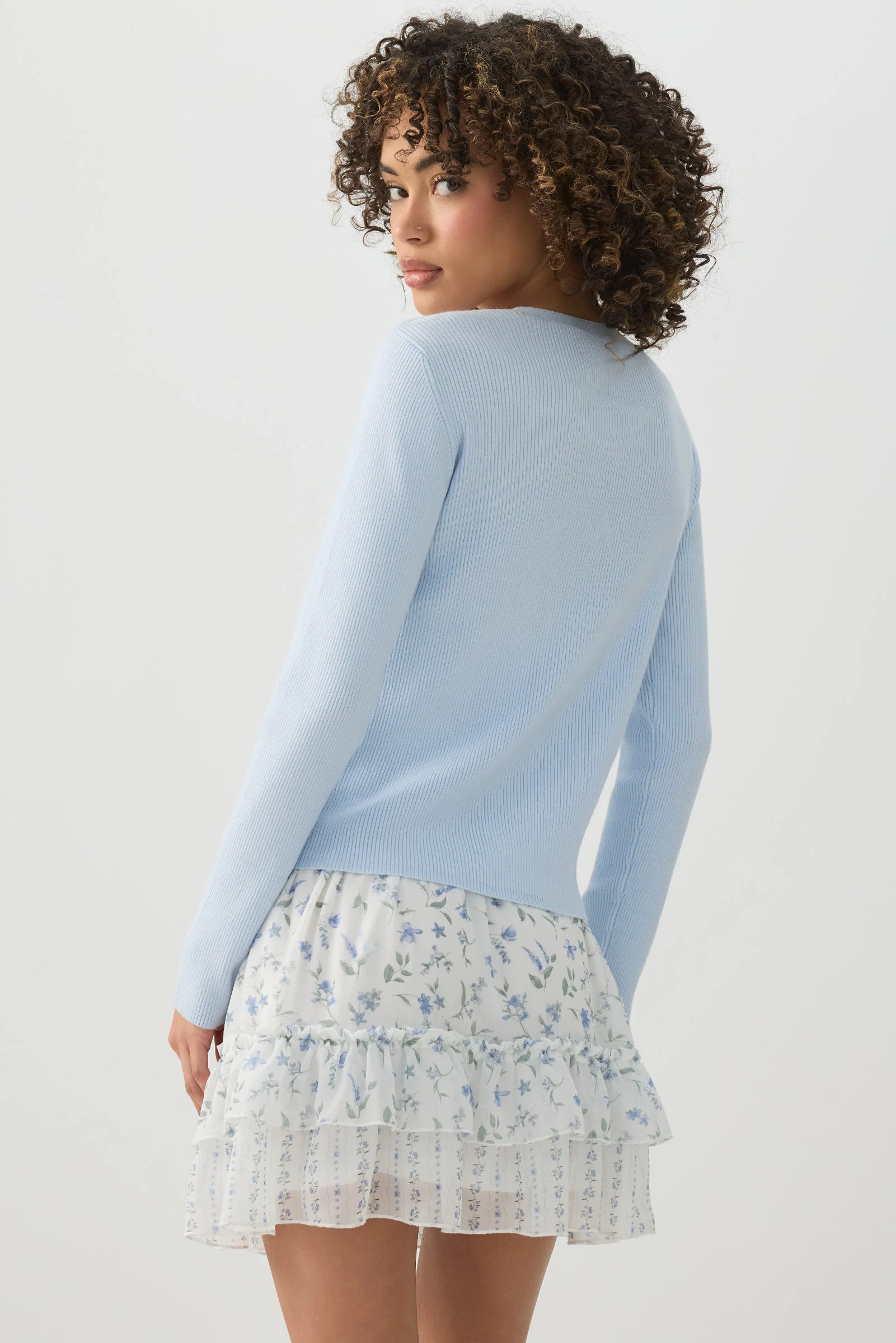 Tie Front Cardigan - Image 4