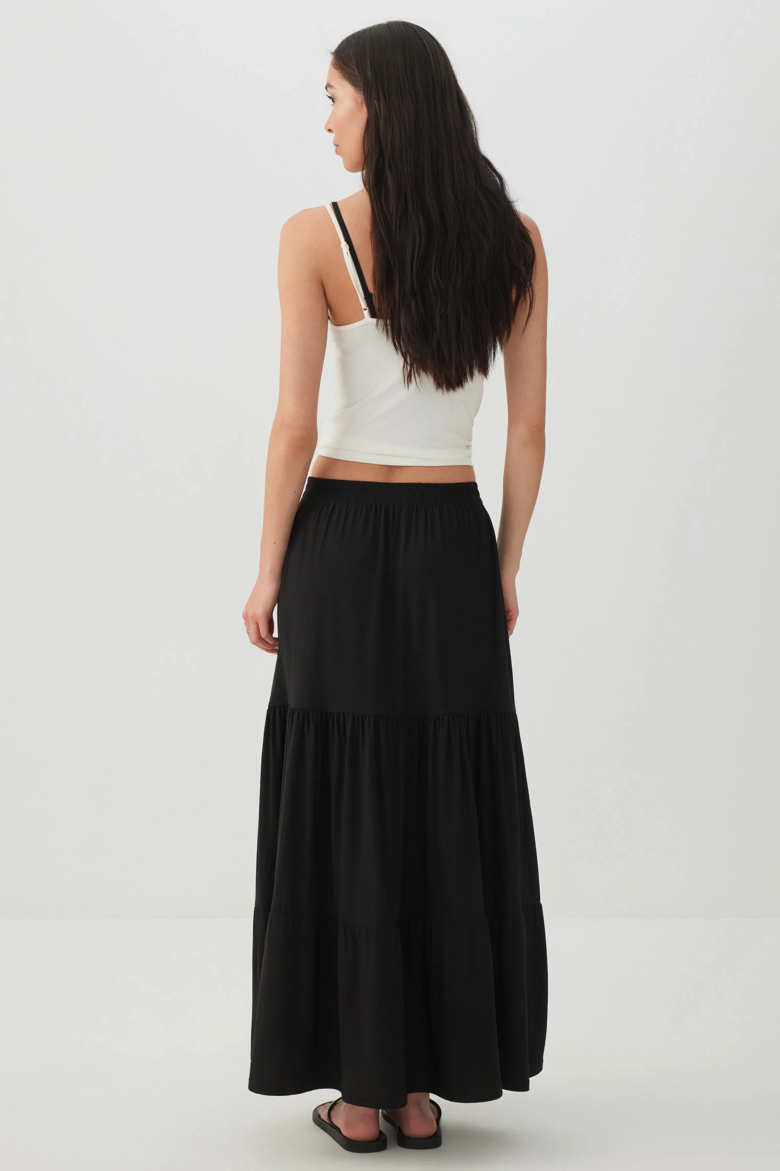 Tiered Maxi Skirt - Image 4