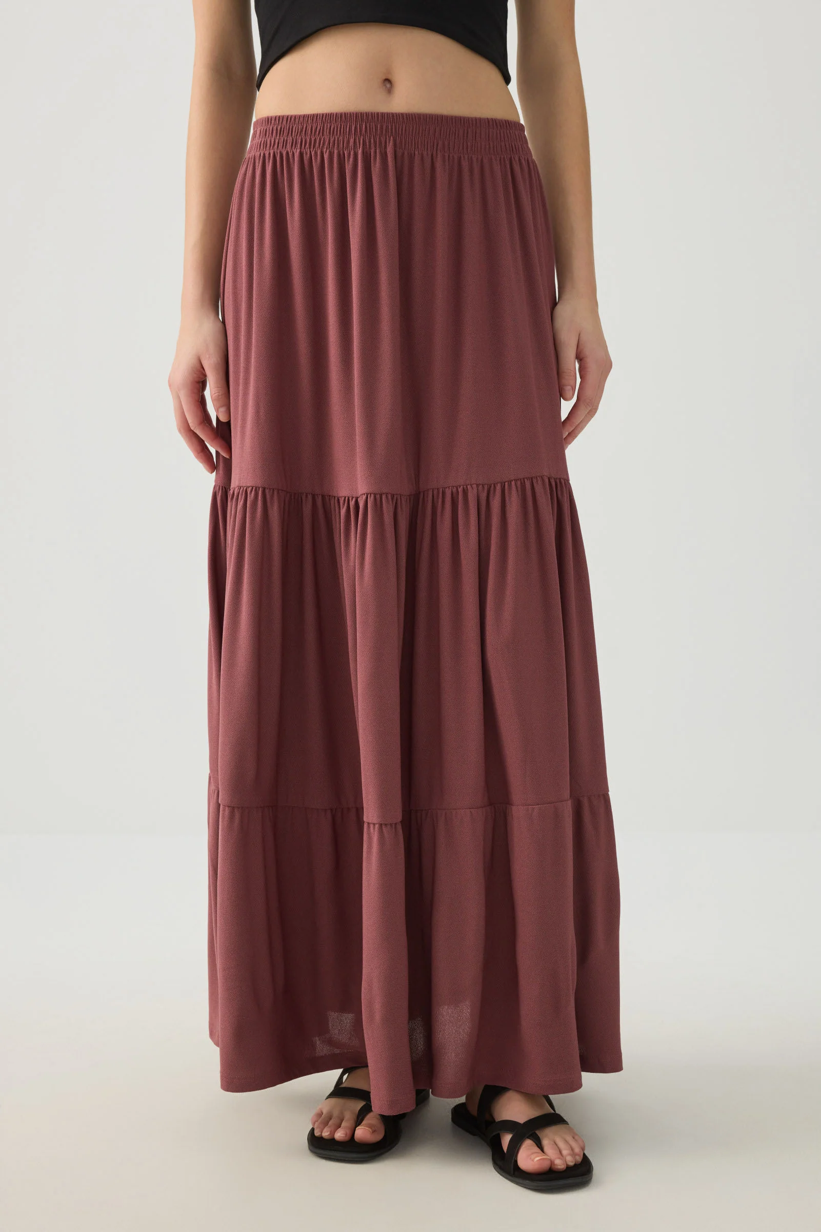 Tiered Maxi Skirt - Image 2