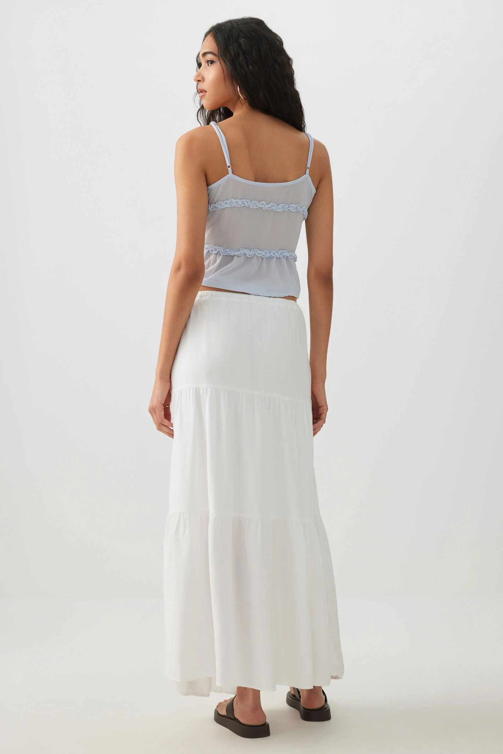 Tiered Maxi Skirt - Image 5