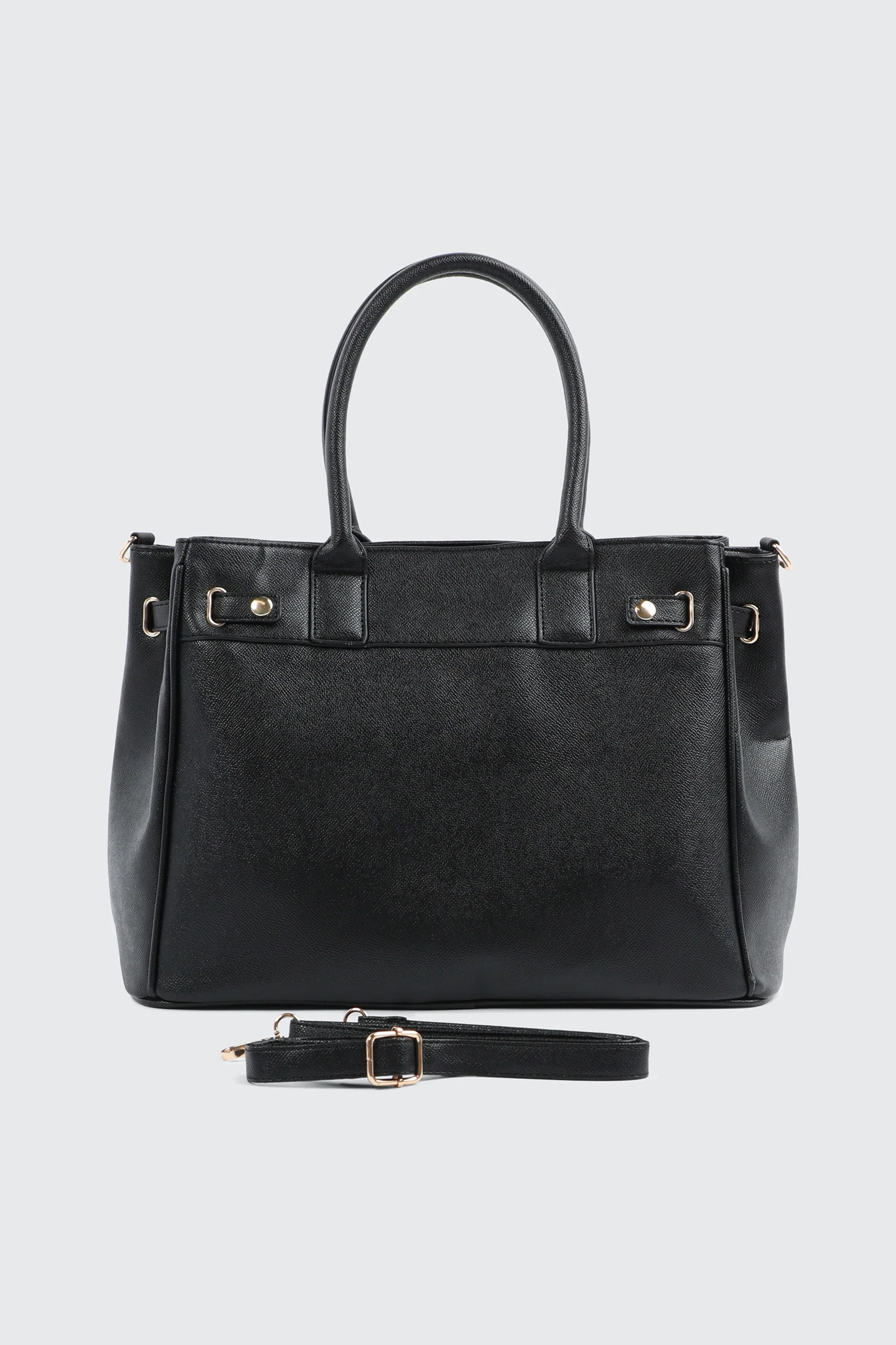 Tote Bag with Bow Detail - Image 3