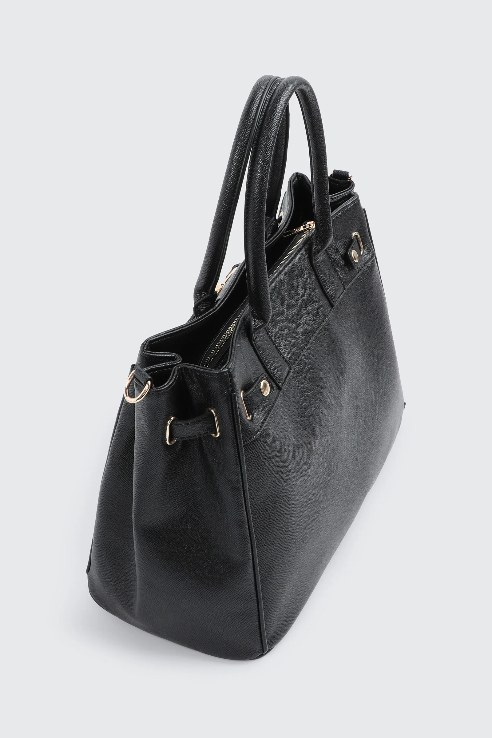 Tote Bag with Bow Detail - Image 4