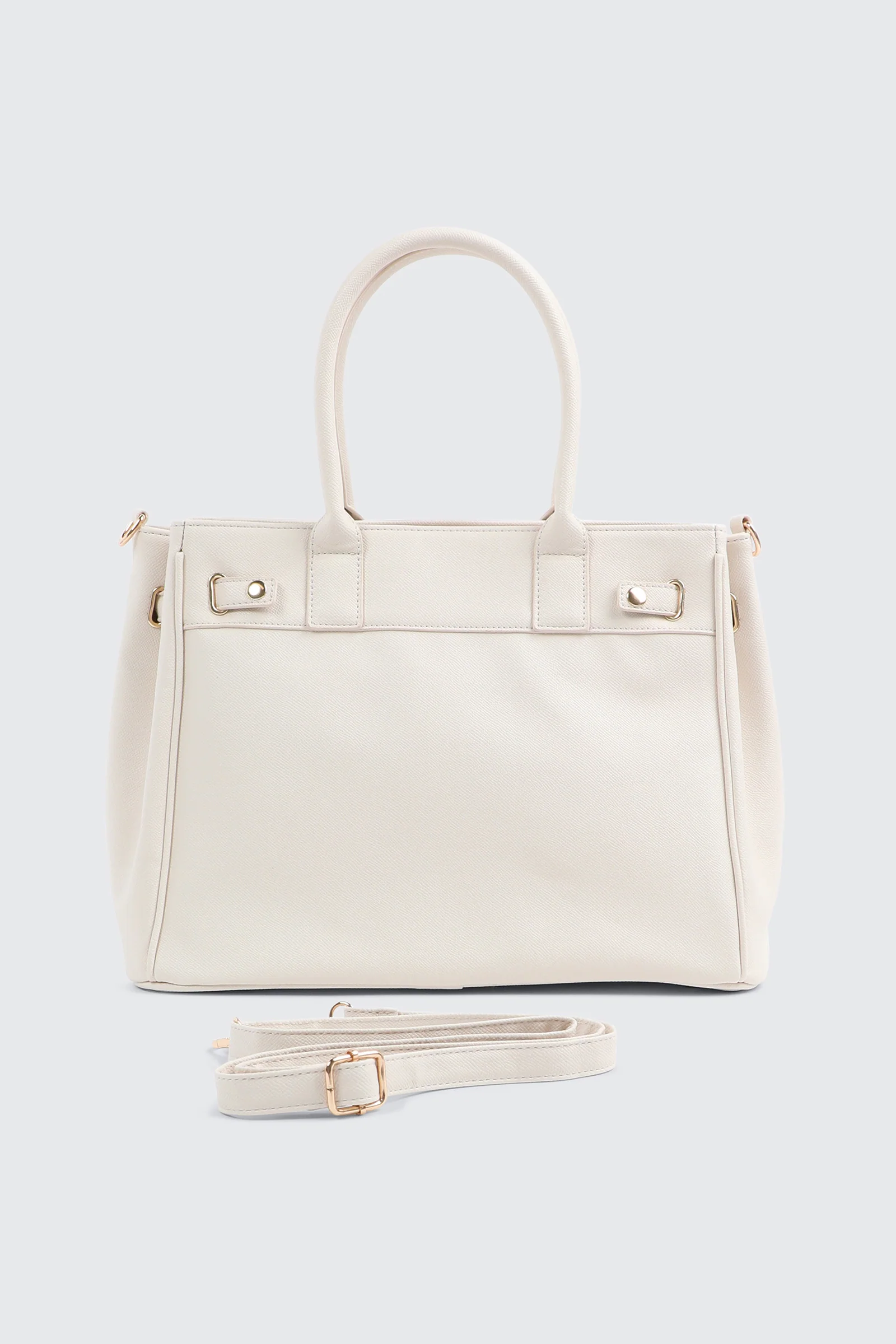 Tote Bag with Bow Detail - Image 2
