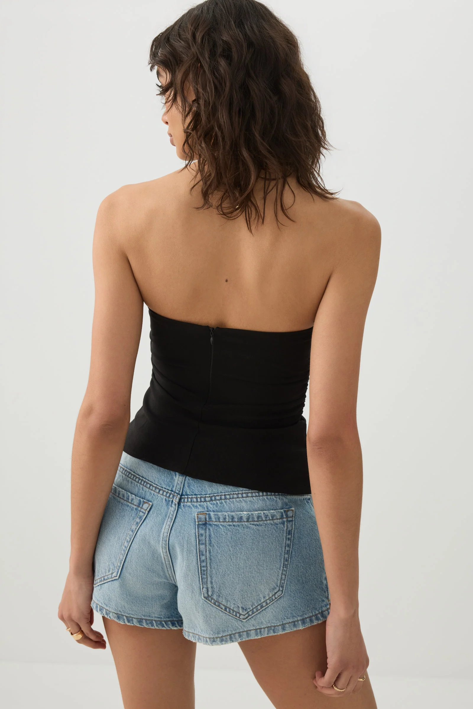 Tube Top with Side Shirring - Image 4