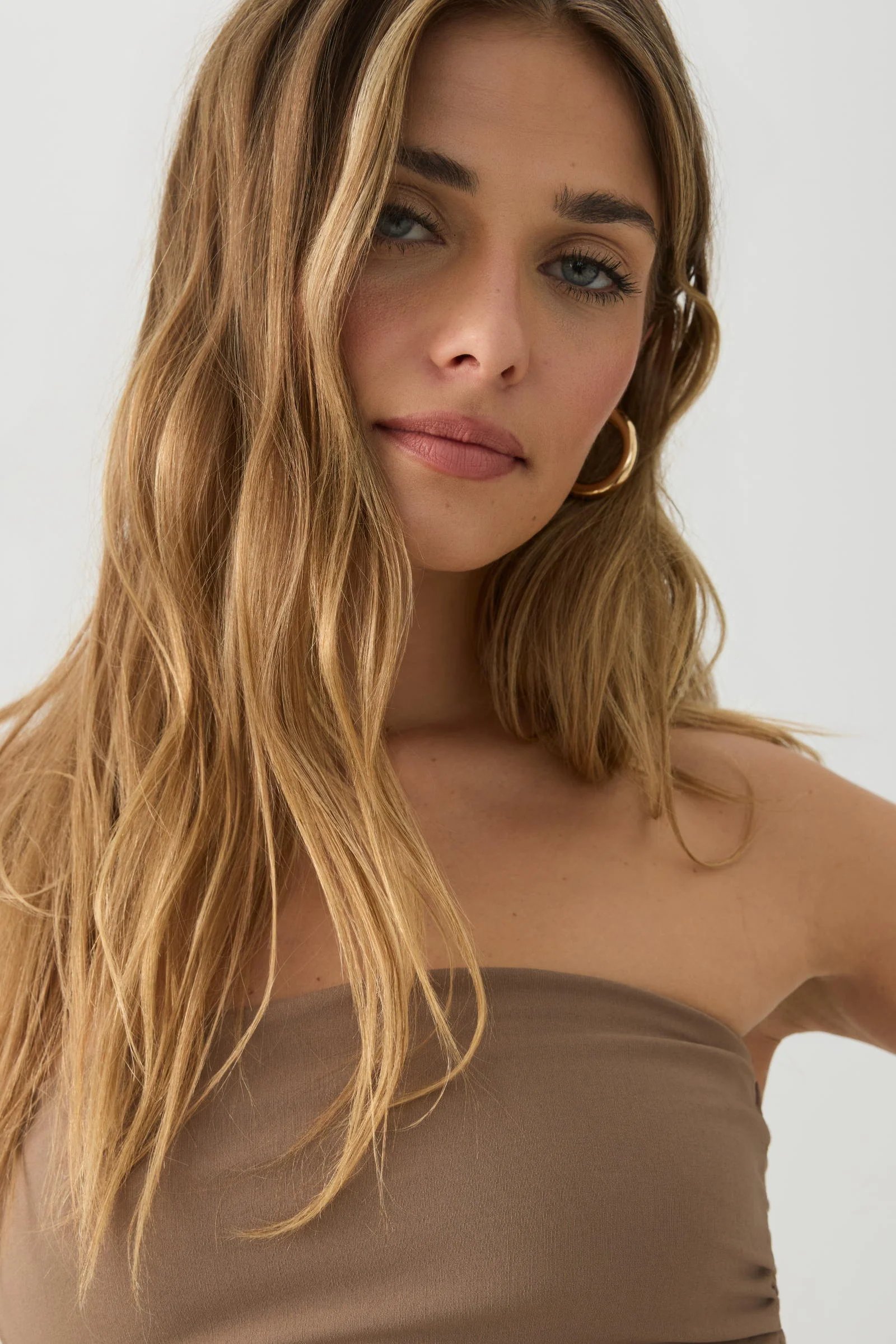 Tube Top with Side Shirring - Image 2