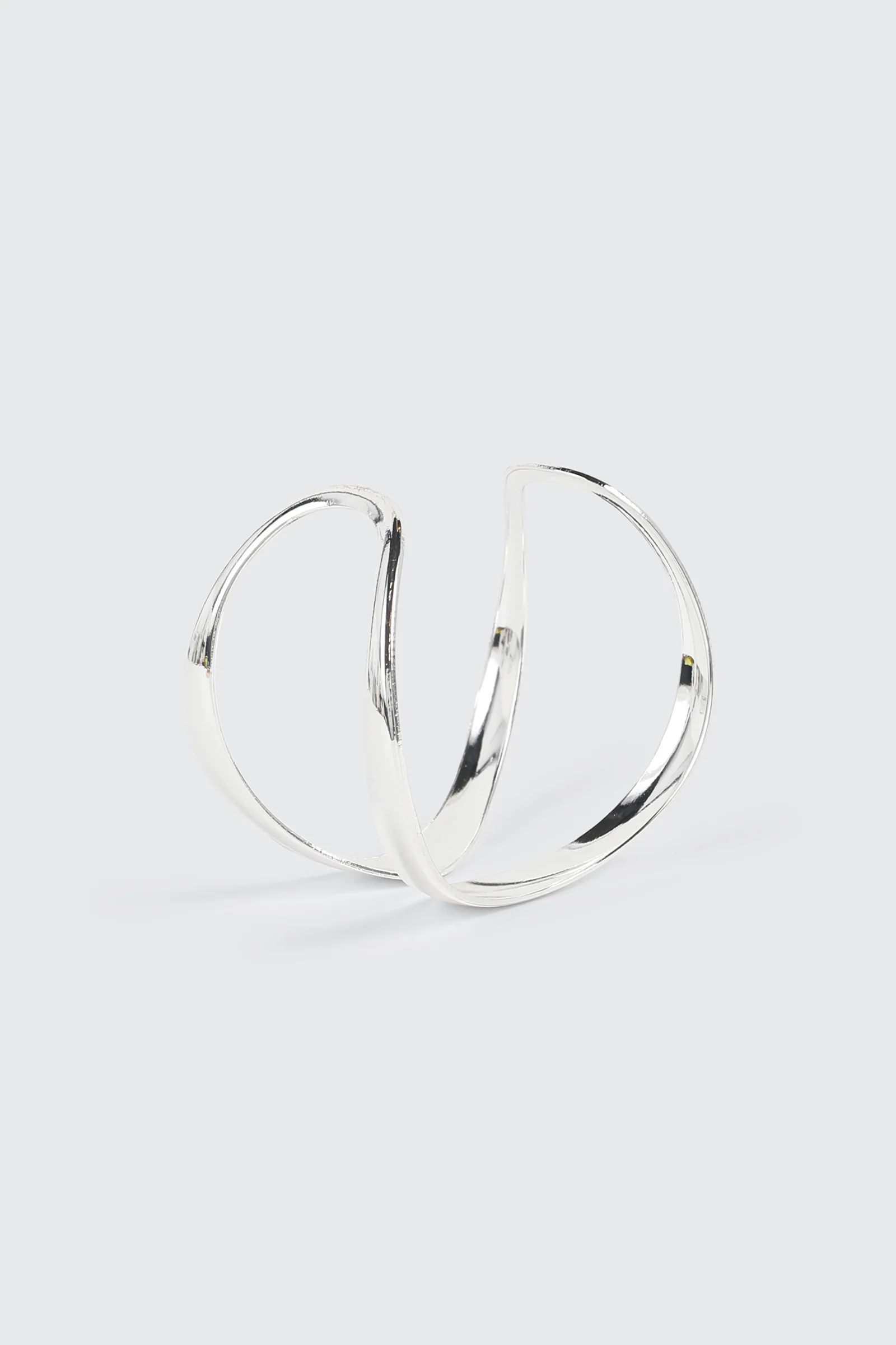 Twisted Open Cuff Bracelet - Image 2