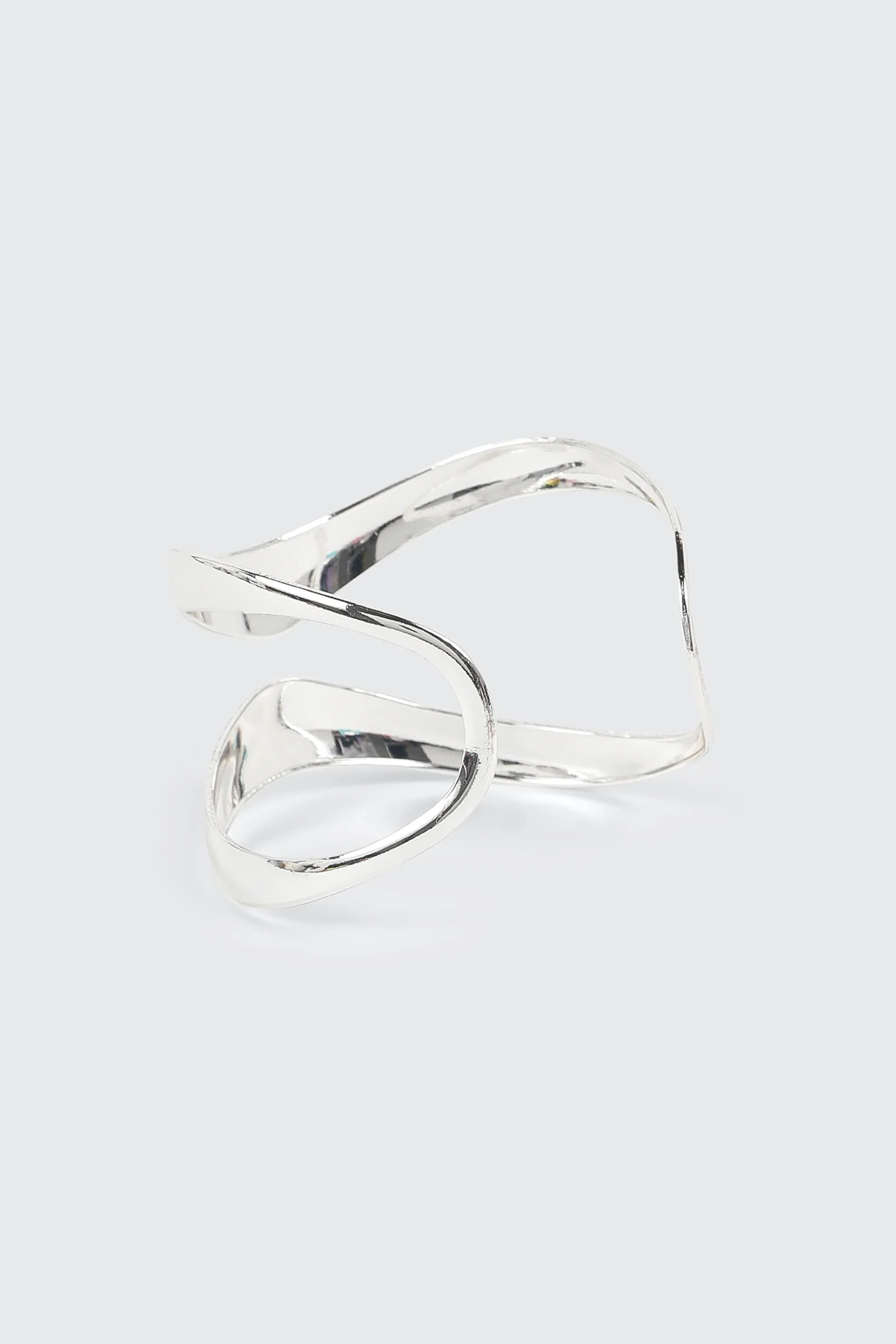 Twisted Open Cuff Bracelet - Image 3