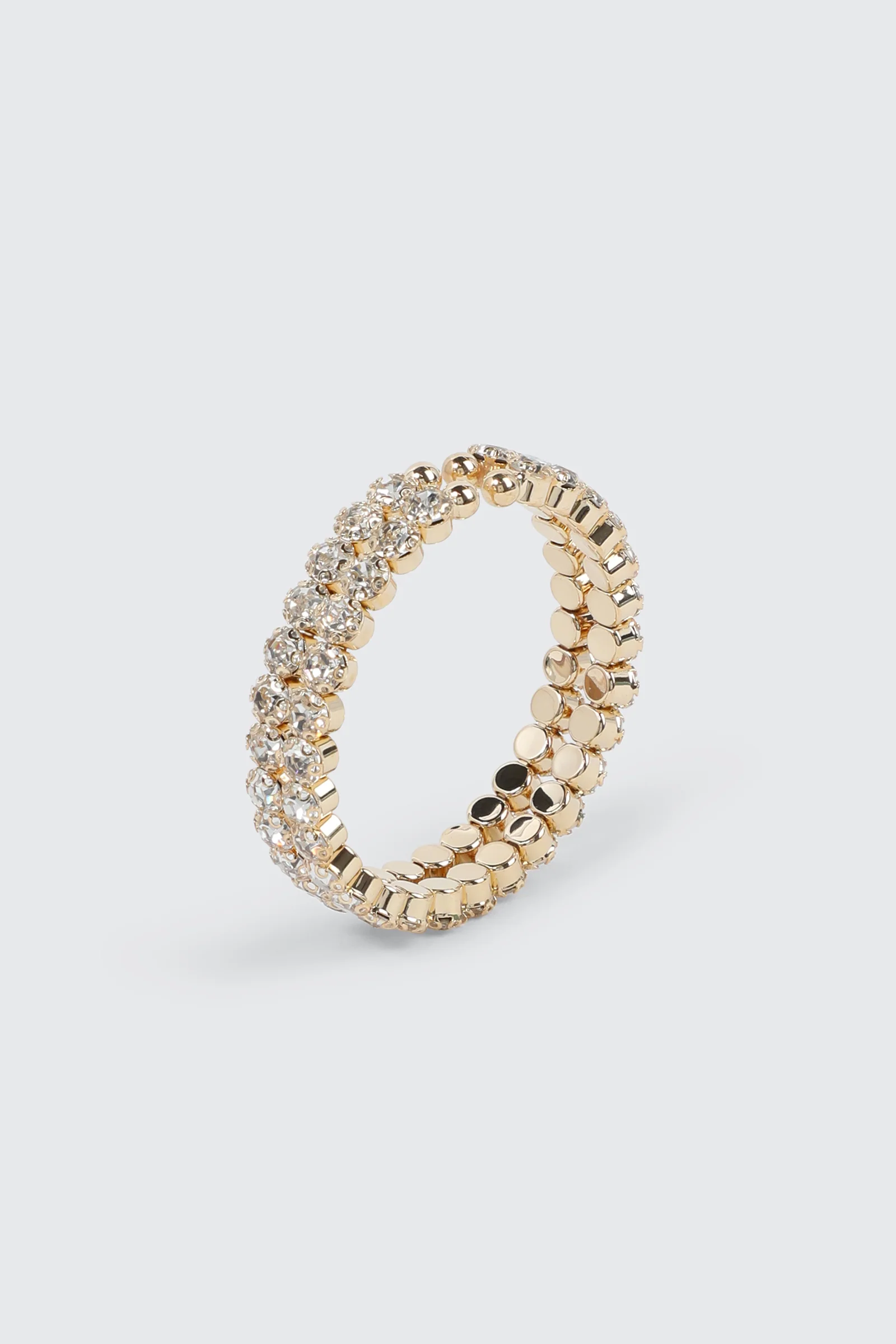 Two-Row Large Stone Bangle - Image 2