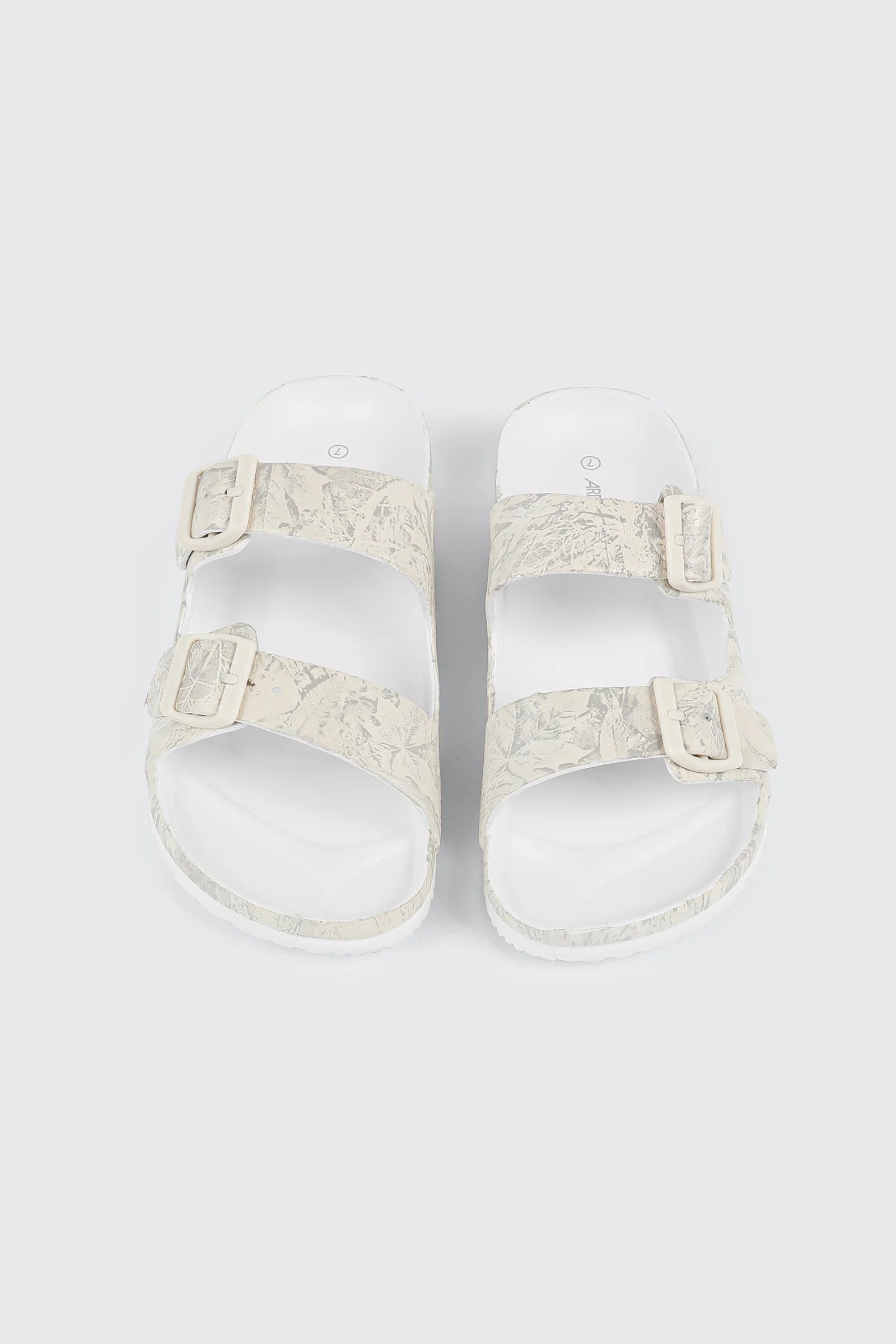 Two-Strap Slide Sandals - Image 4