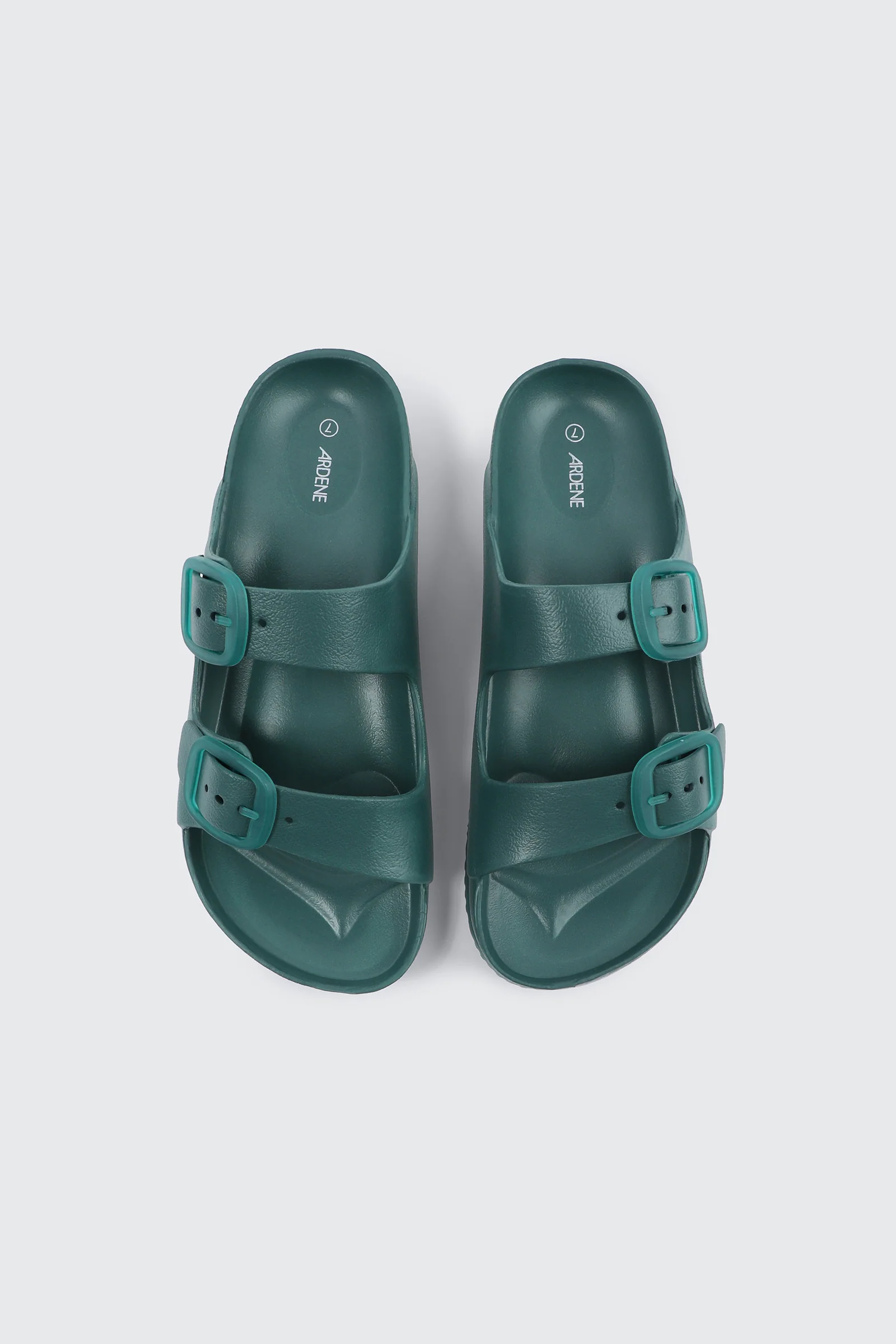 Two-Strap Slide Sandals - Image 4
