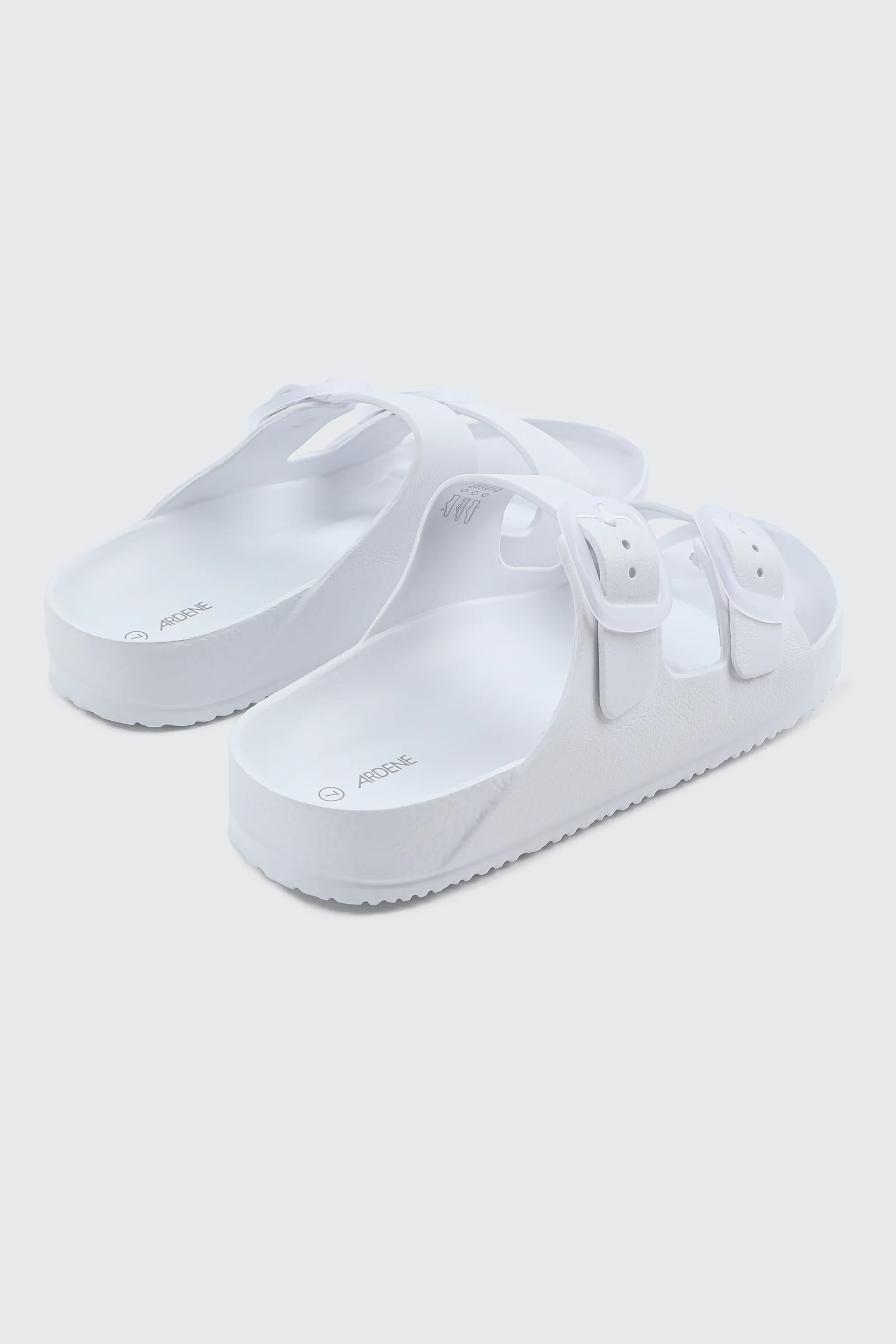 Two-Strap Slide Sandals - Image 3