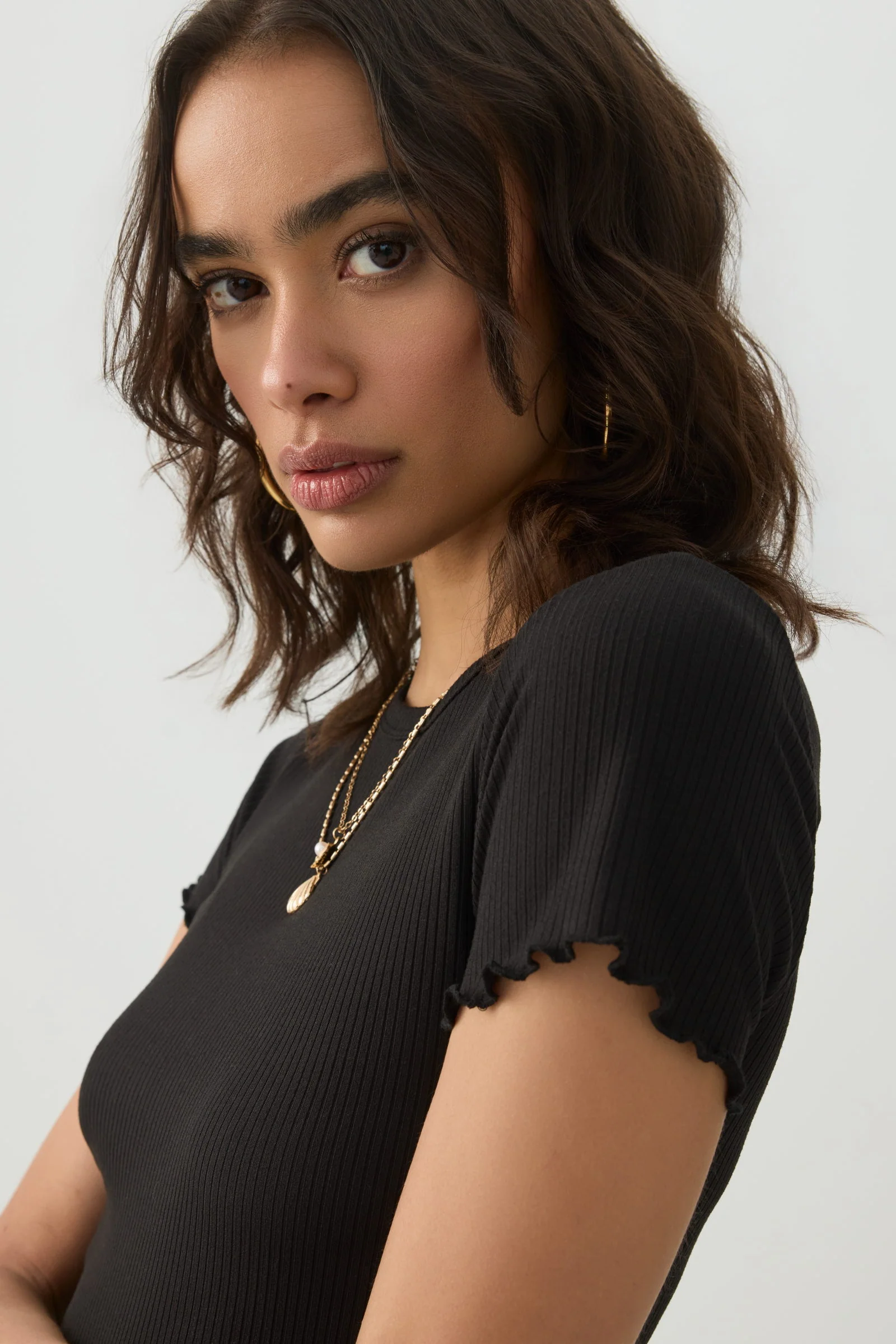 Ultra Crop Rib T-Shirt - Image 3
