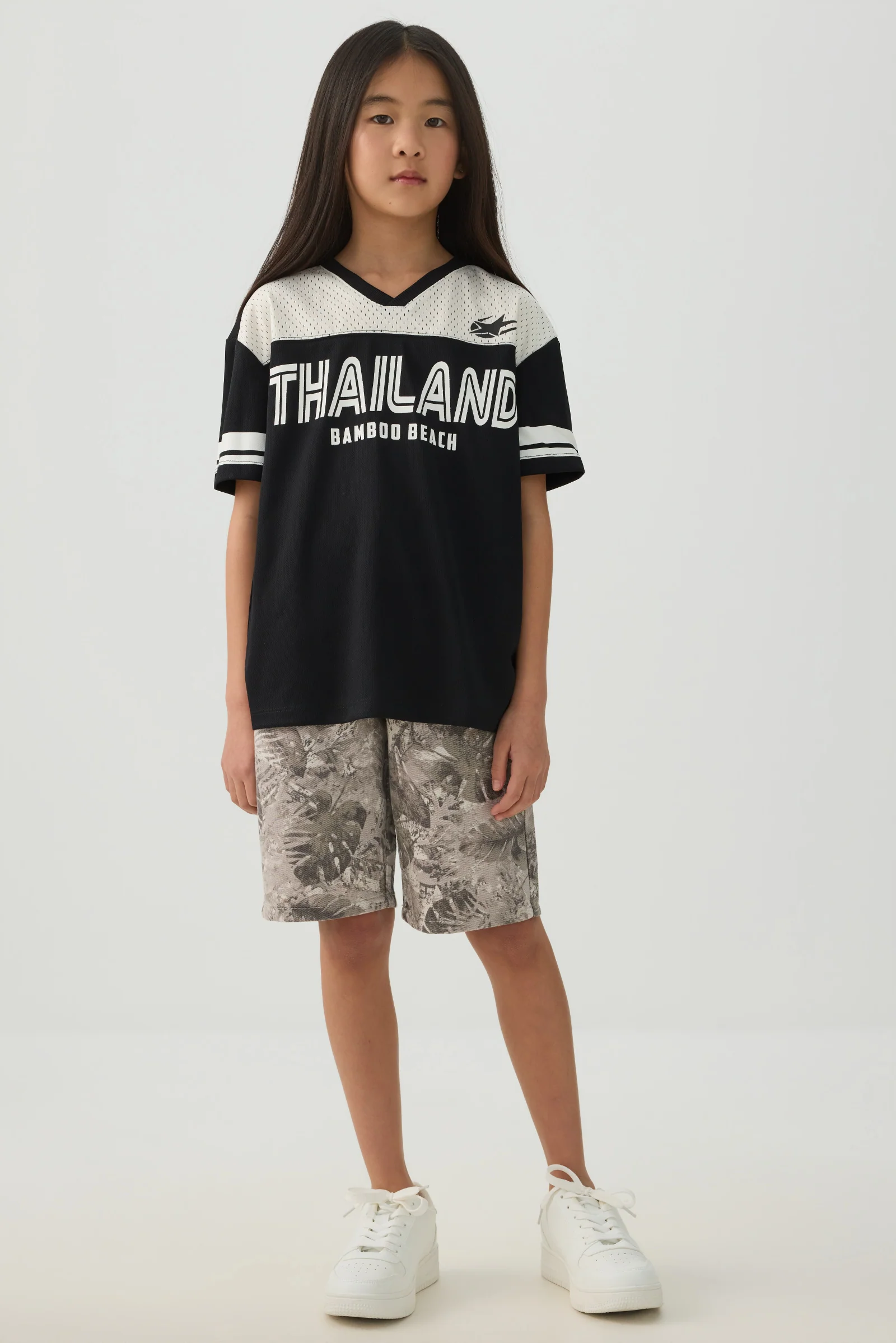 V-Neck Sports Jersey Top - Image 3