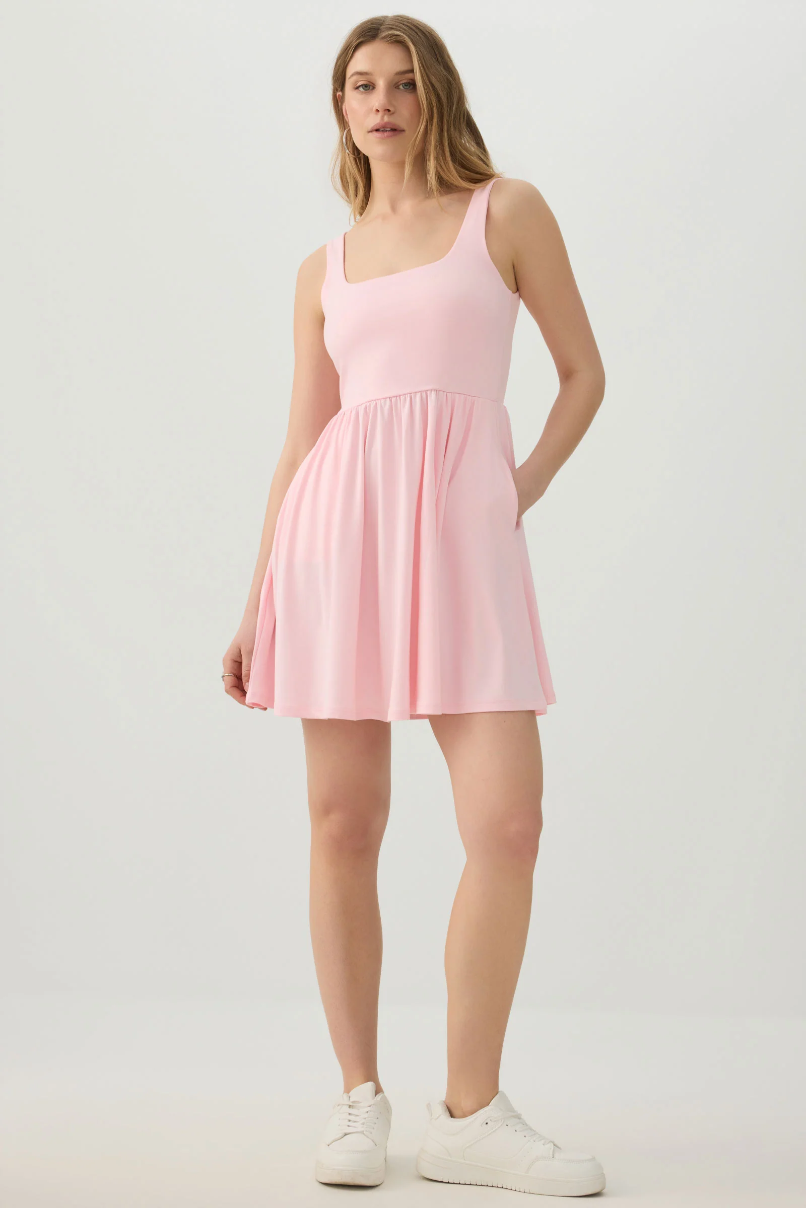 Viral Mini Knit Dress - Image 2