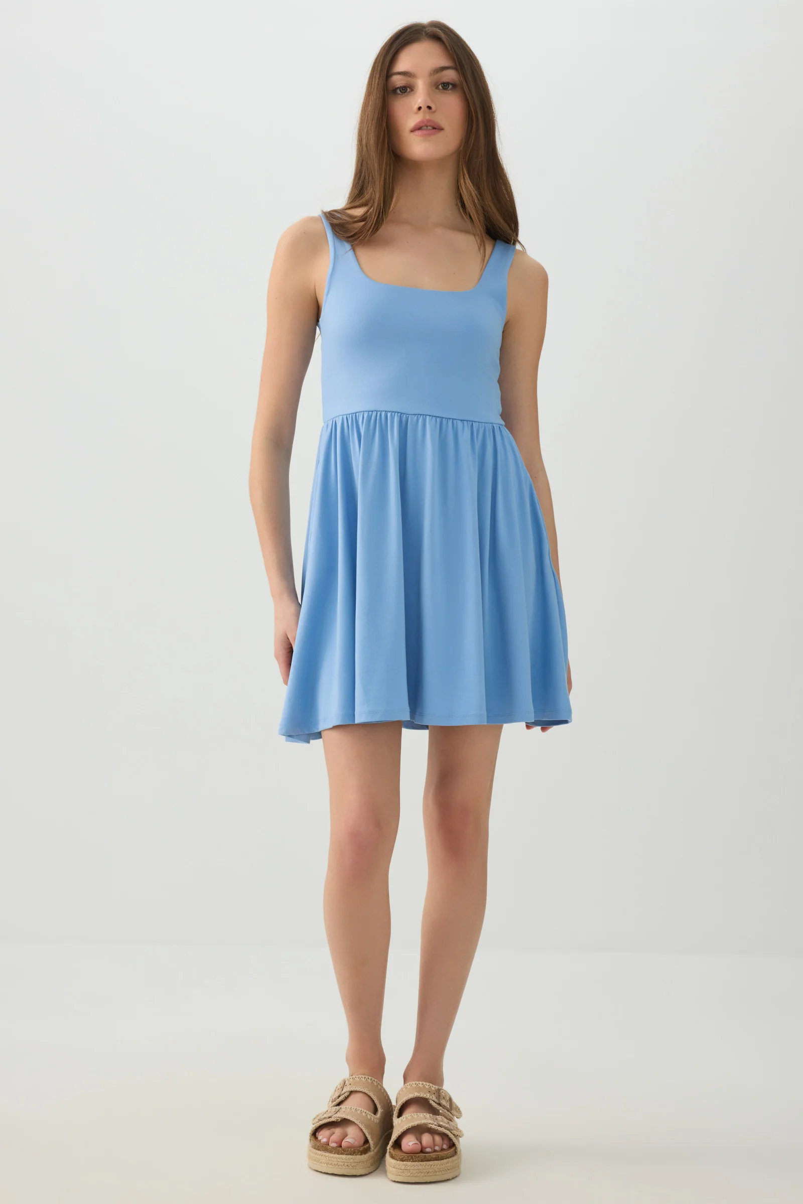 Viral Mini Knit Dress - Image 2