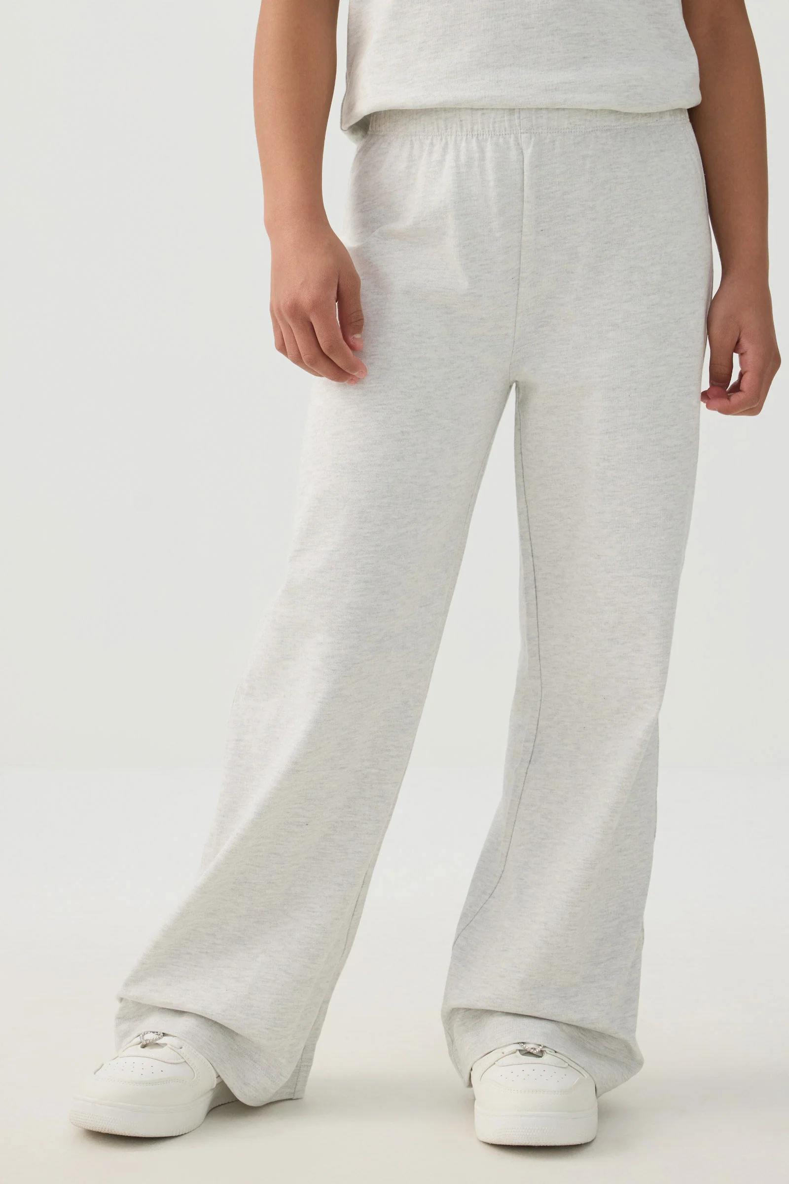 Wide Leg Jersey Pants - Image 2