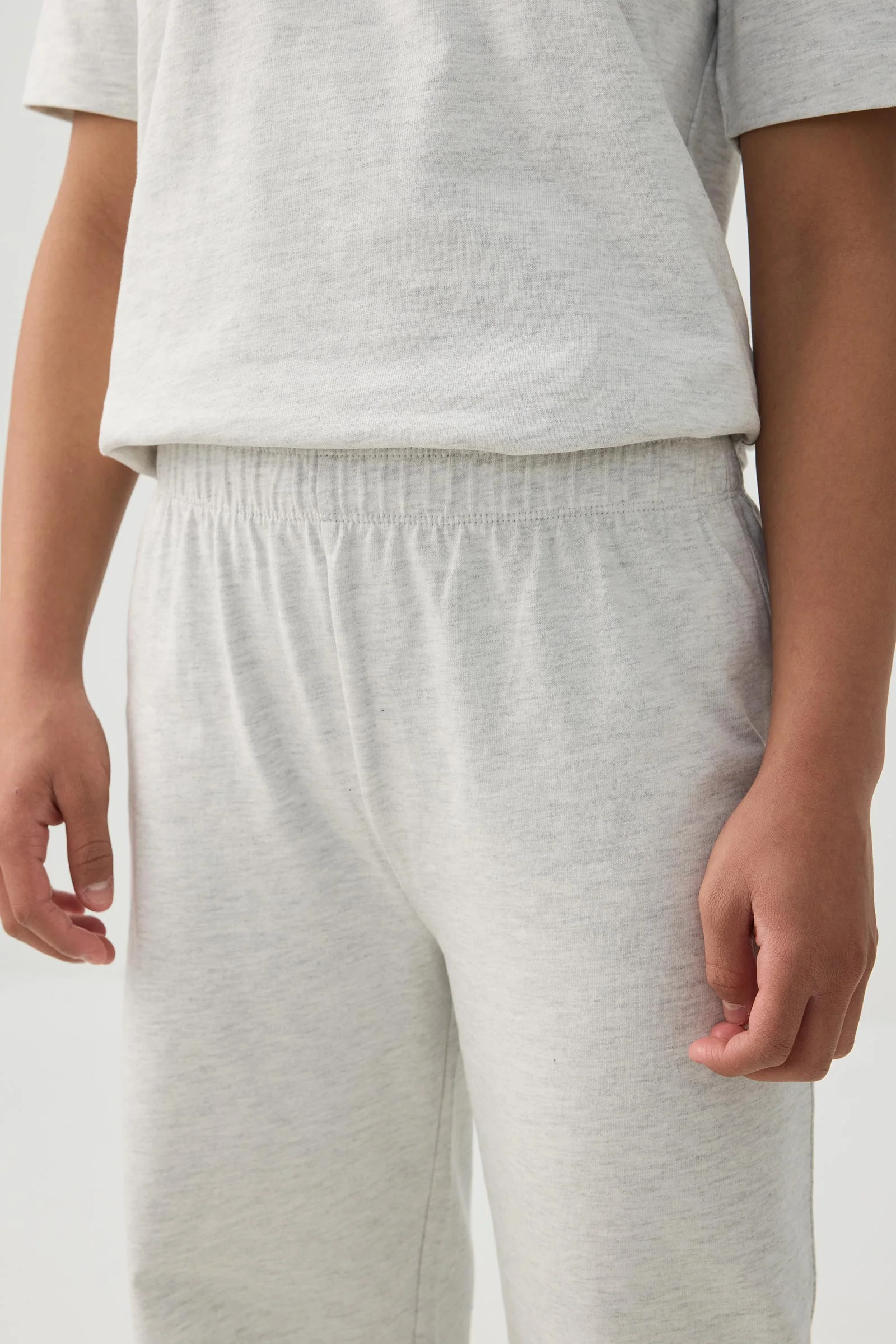Wide Leg Jersey Pants - Image 3