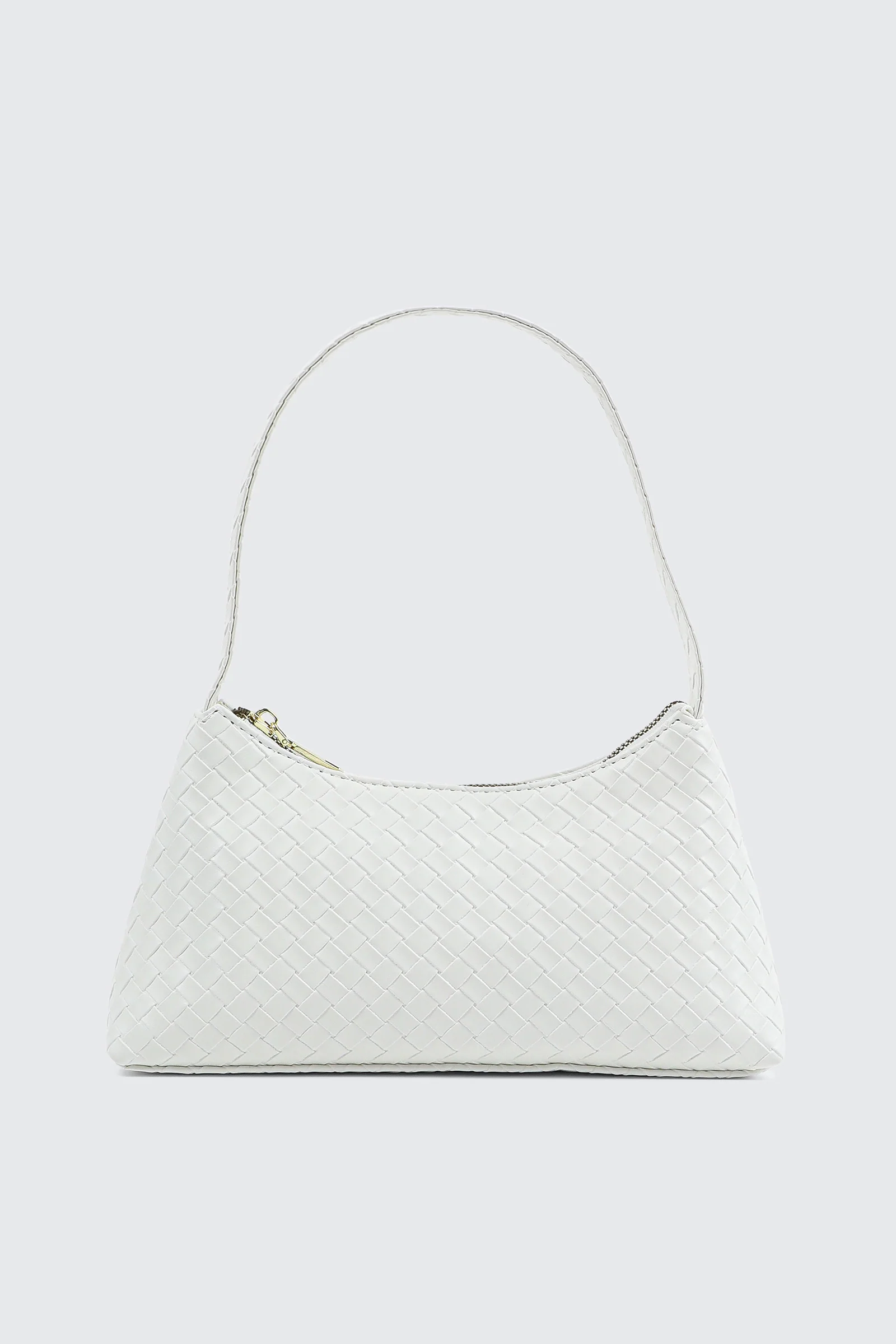 Woven Structured Handbag