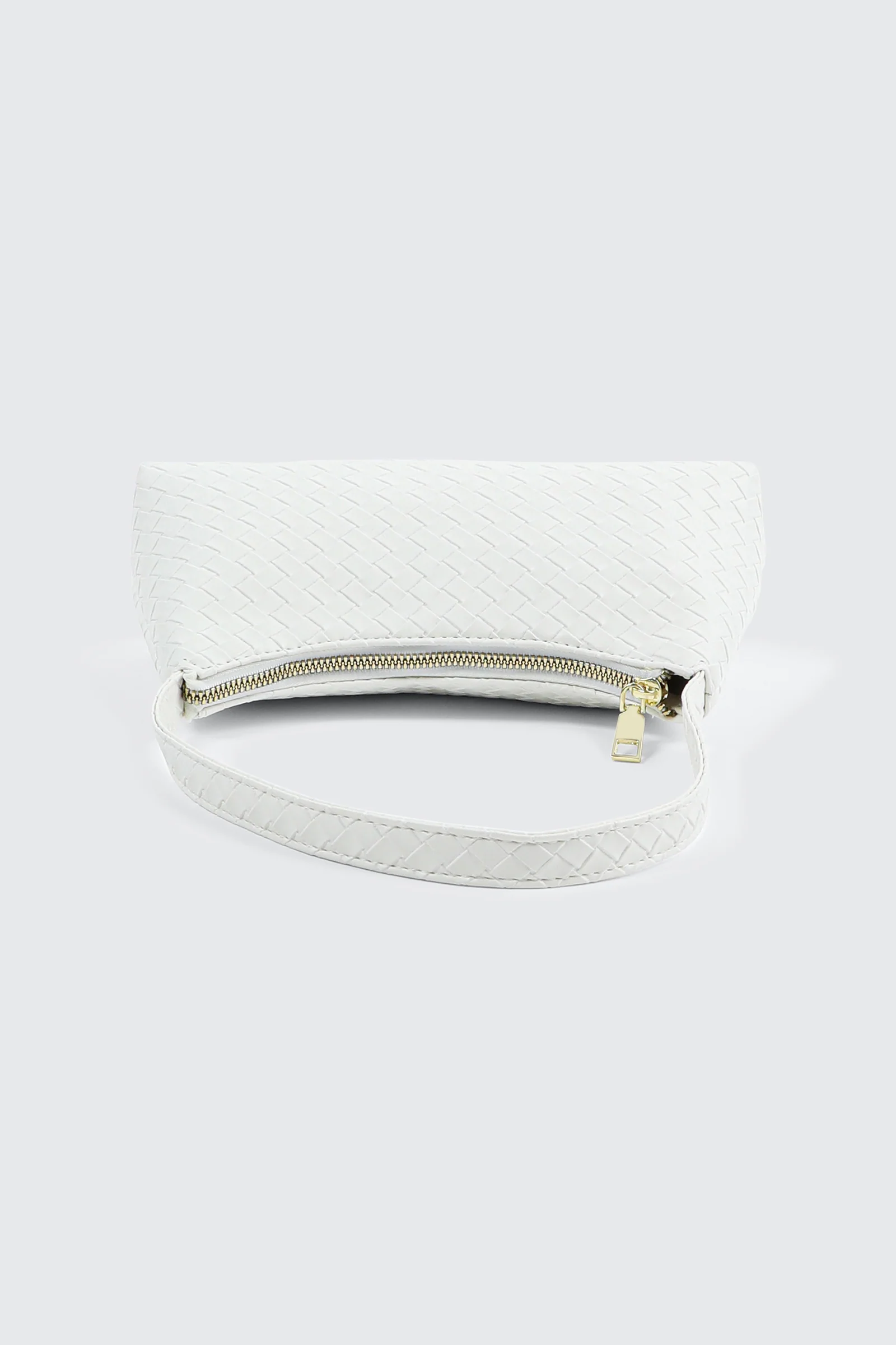 Woven Structured Handbag - Image 3