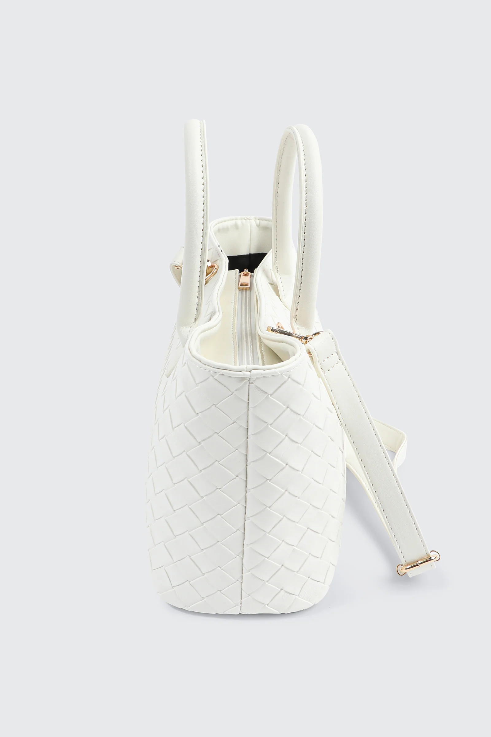 Woven Texture Handbag - Image 3