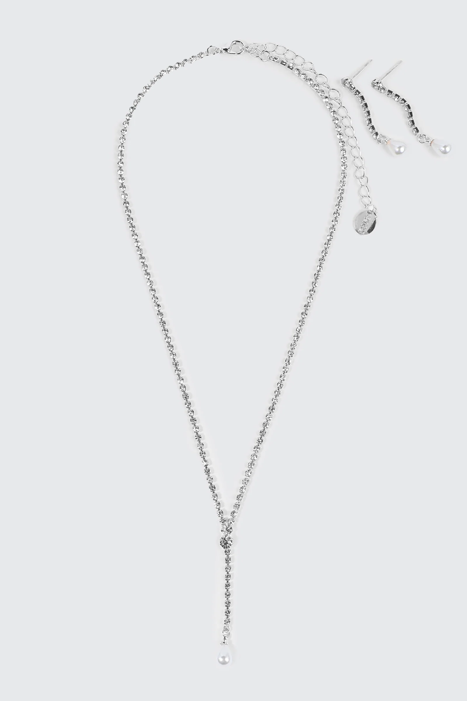 Y Shape Necklace and Earrings Set
